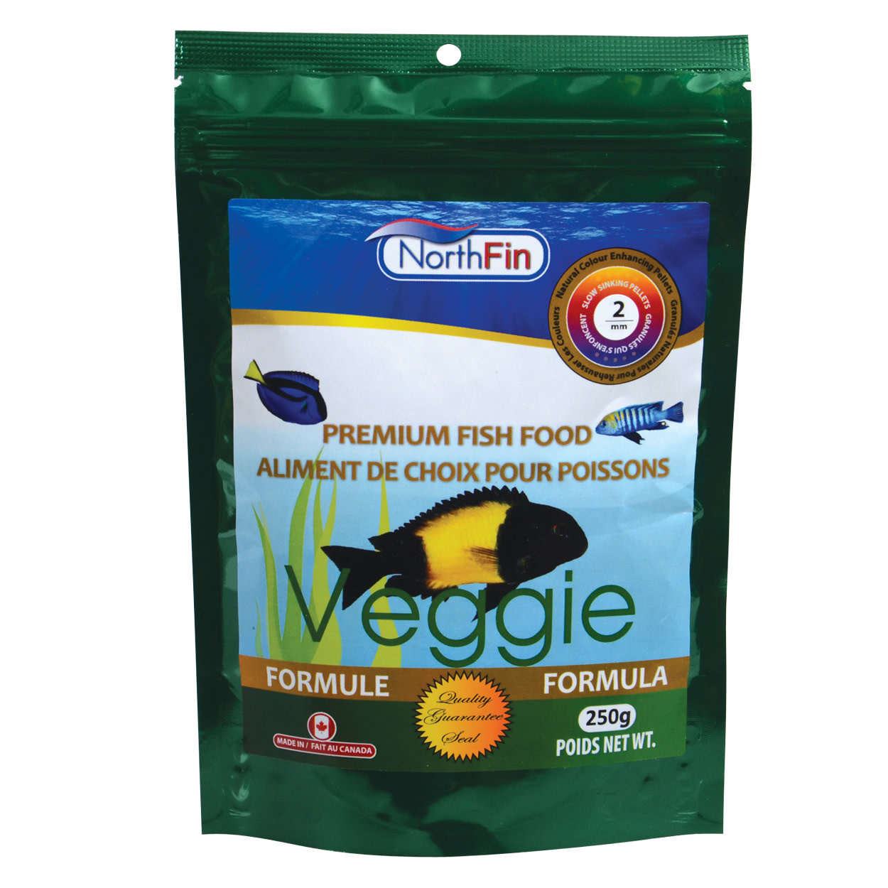 VEGGIE FORMULA 2 MM SINKING PELLETS 250 G