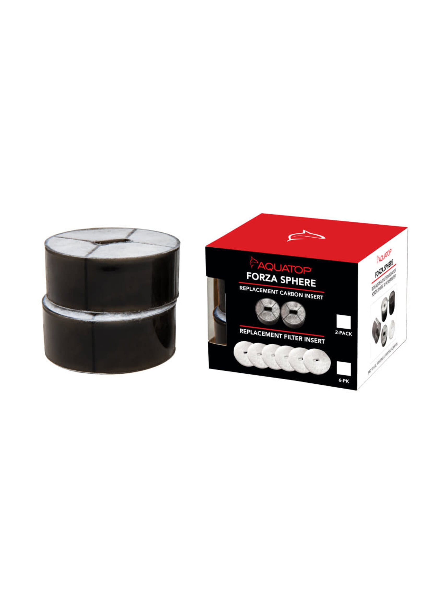 Aquatop FORZA SPHERE 30 REPLACEMENT CARBON CART 2 PK