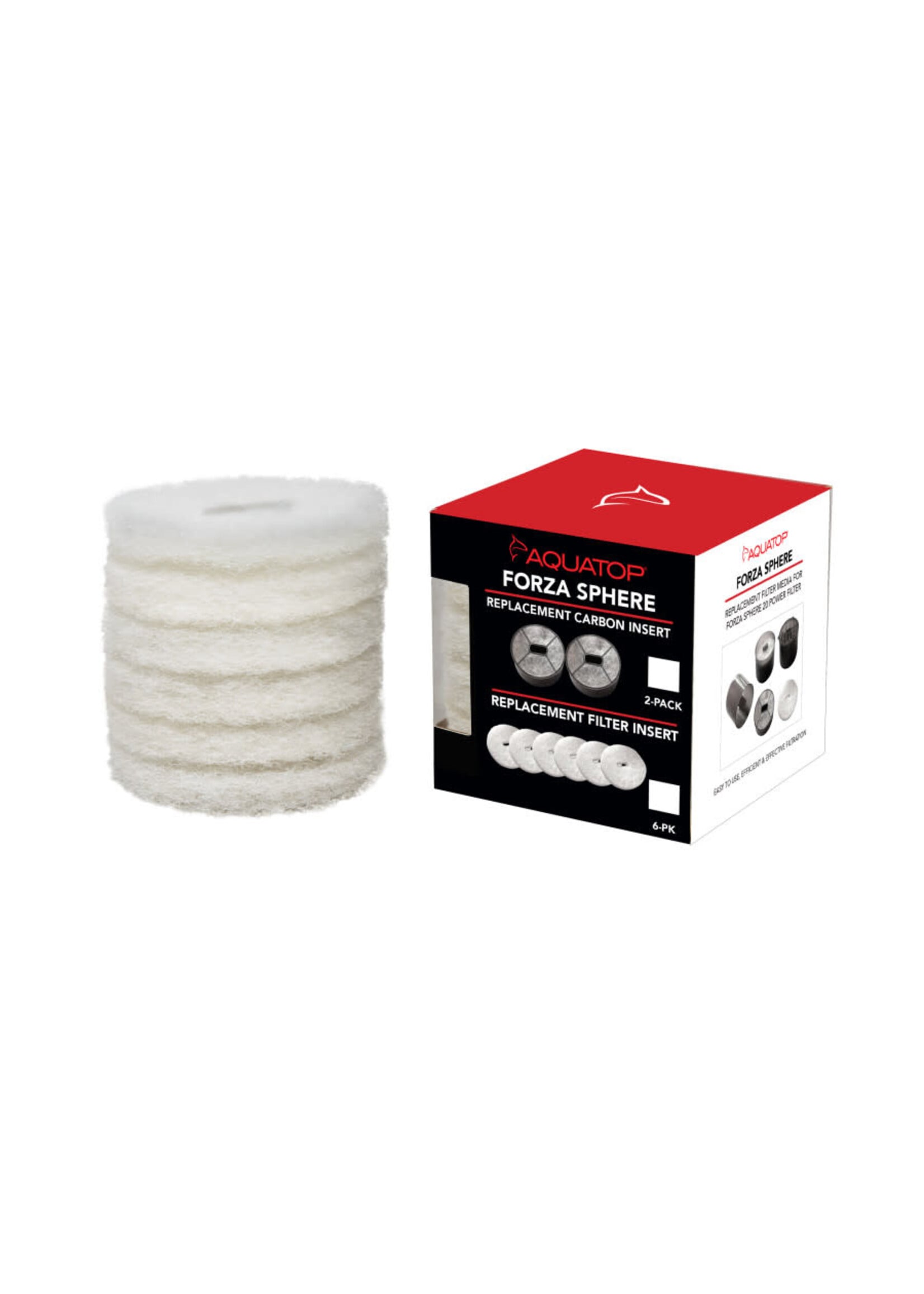 Aquatop FORZA SPHERE 20 REPLACEMENT FILTER INSERT 6 PK