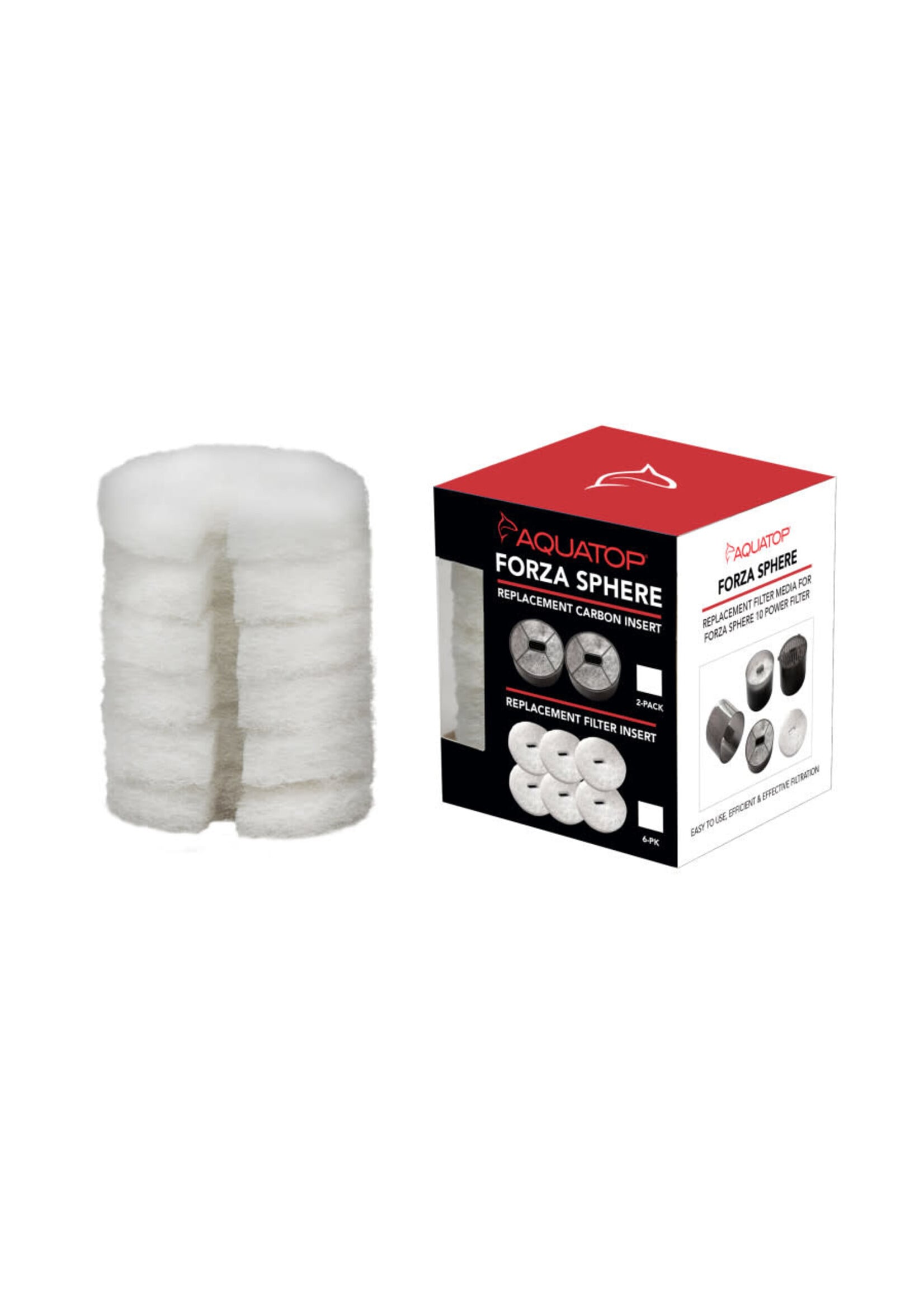Aquatop FORZA SPHERE 10 REPLACEMENT FILTER INSERT 6 PK