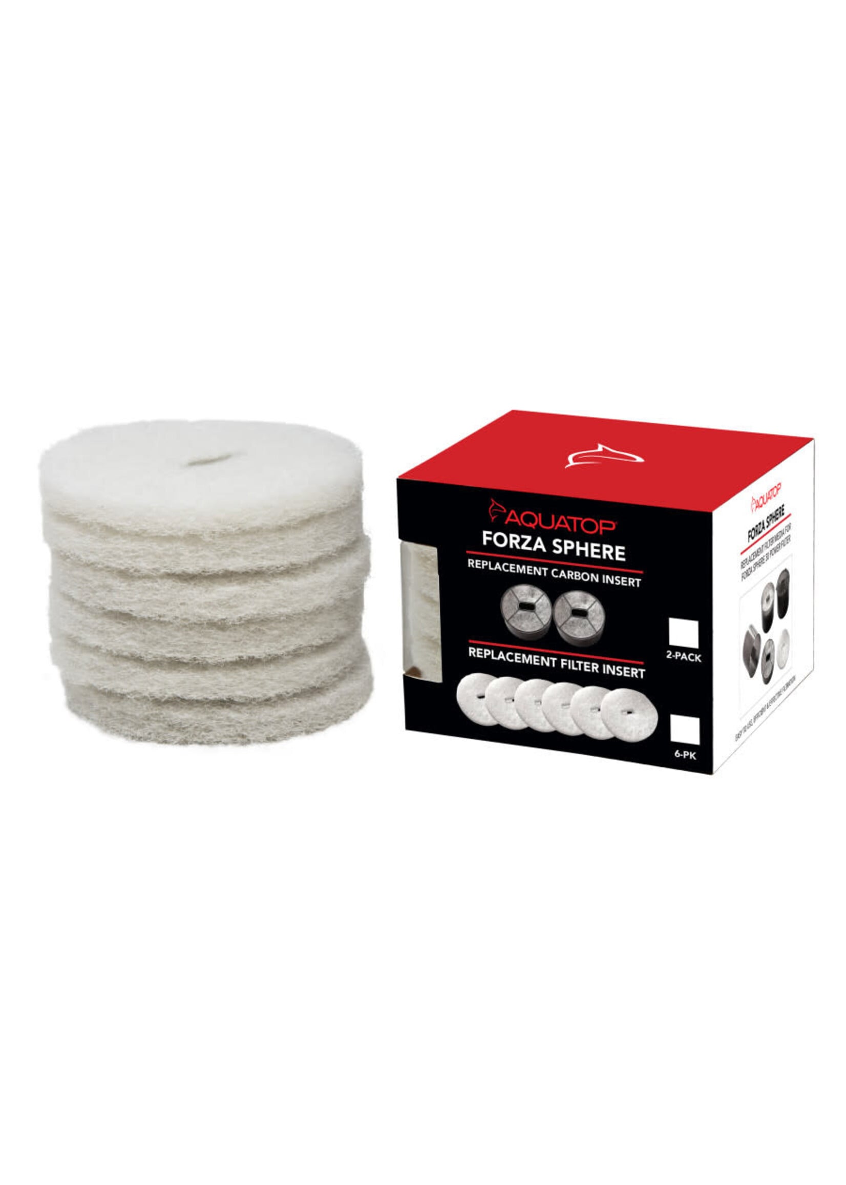 Aquatop FORZA SPHERE 30 REPLACEMENT FILTER INSERT 6 PK