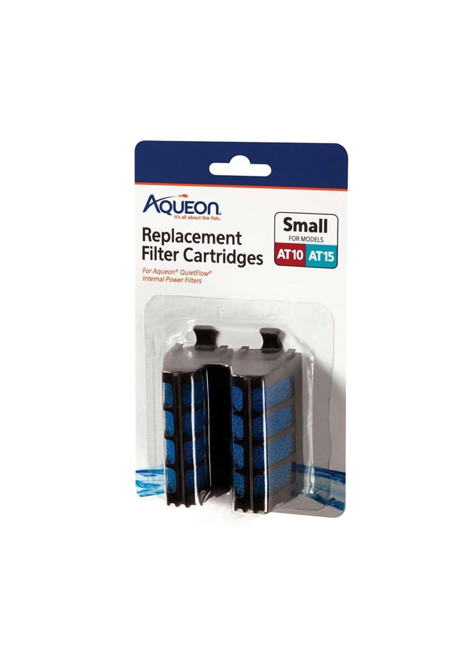Aqueon CARTRIDGE INTERNAL FILTER AT10 - AT15 2 PK
