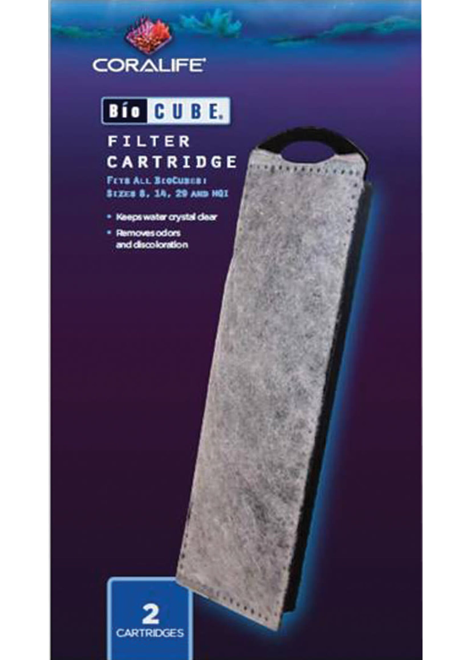 Coralife BIO CUBE FILTER CARTRIDGE