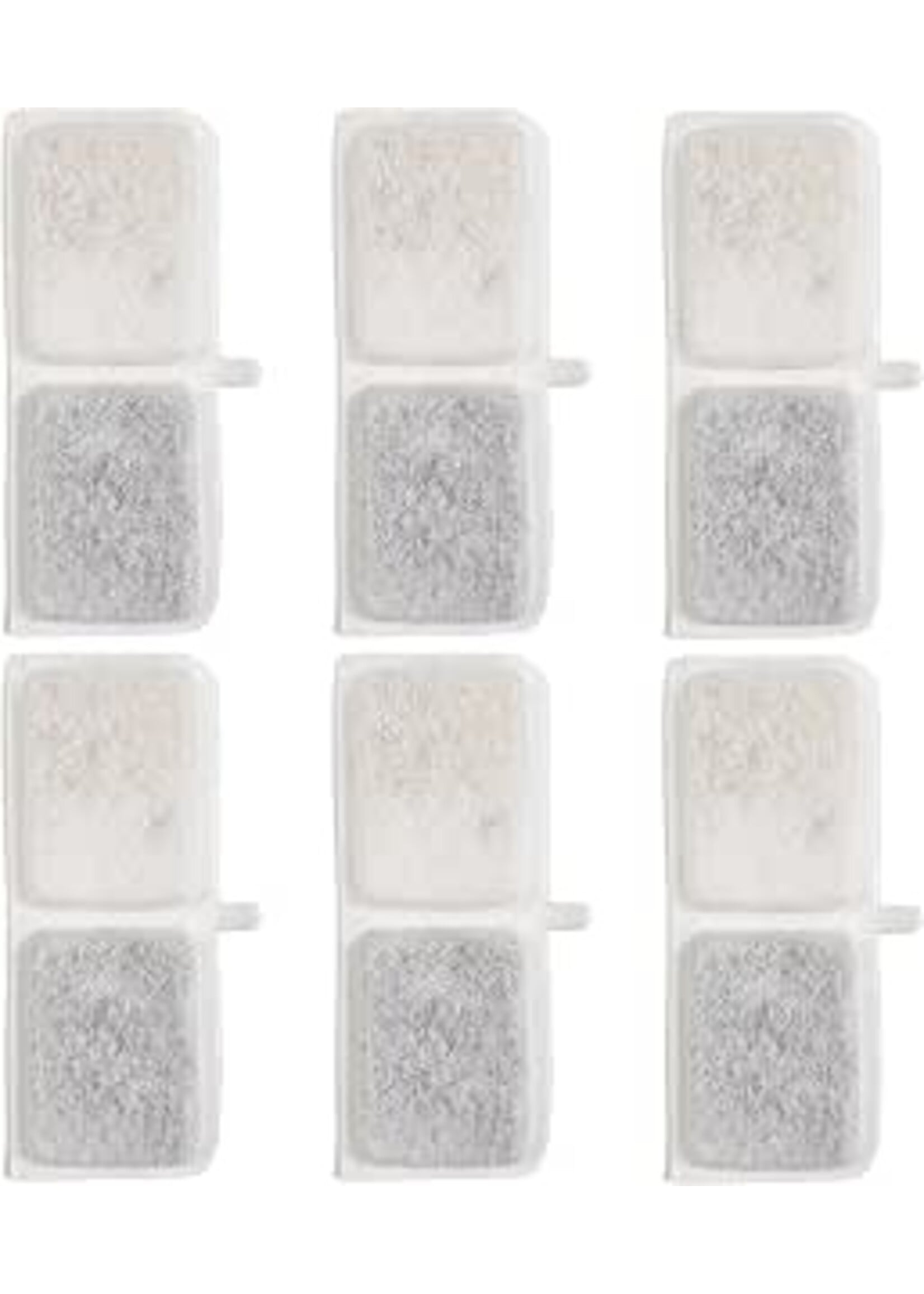 Level One Pets DUO 2 IN 1 REPLACEMENT CARBON AND RESIN 6 PK