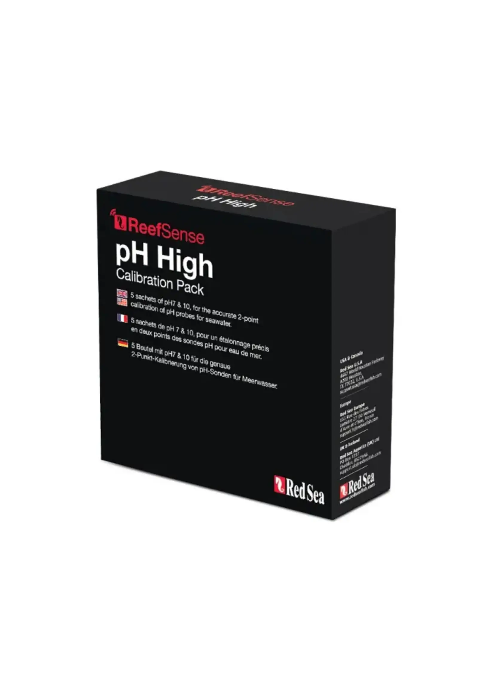 Red Sea REEF SENSE CALIBRATION SOLUTION PH 7 - PH 10 5 EACH