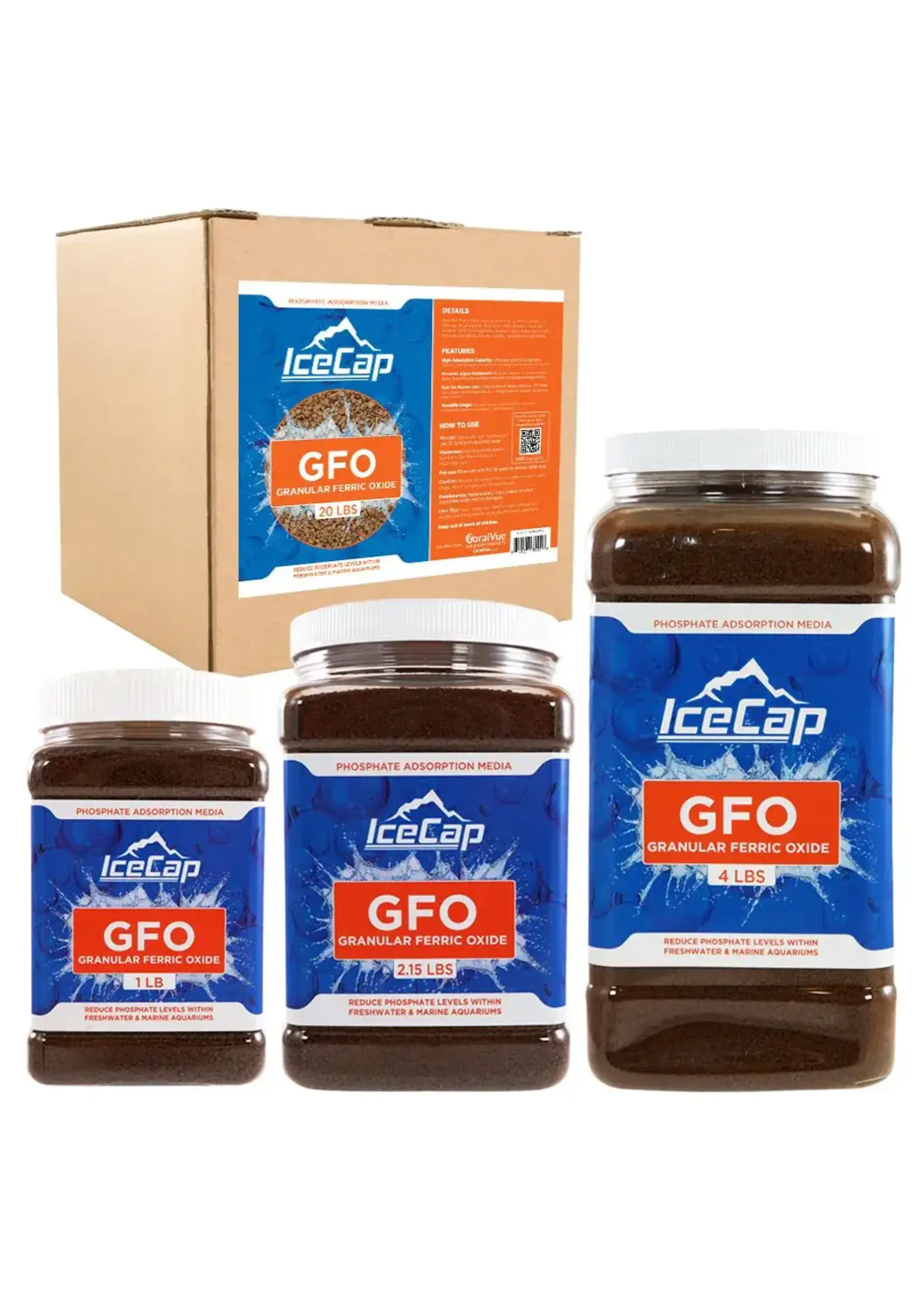 IceCap GFO GRANULAR FERRIC OXIDE SMALL 2.15 LB