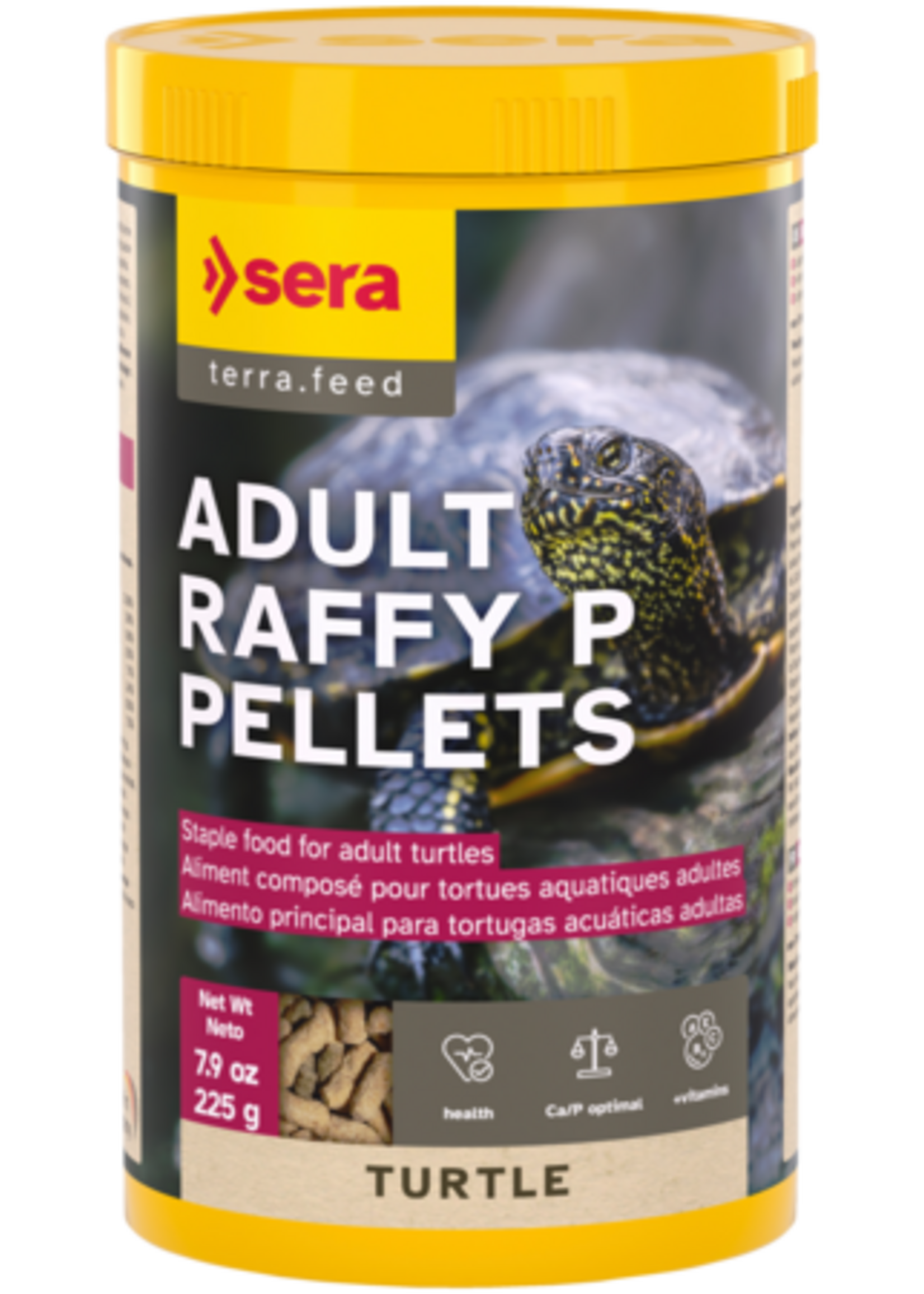 Sera TURTLE  ADULT RAFFY P PELLLETS 225 G
