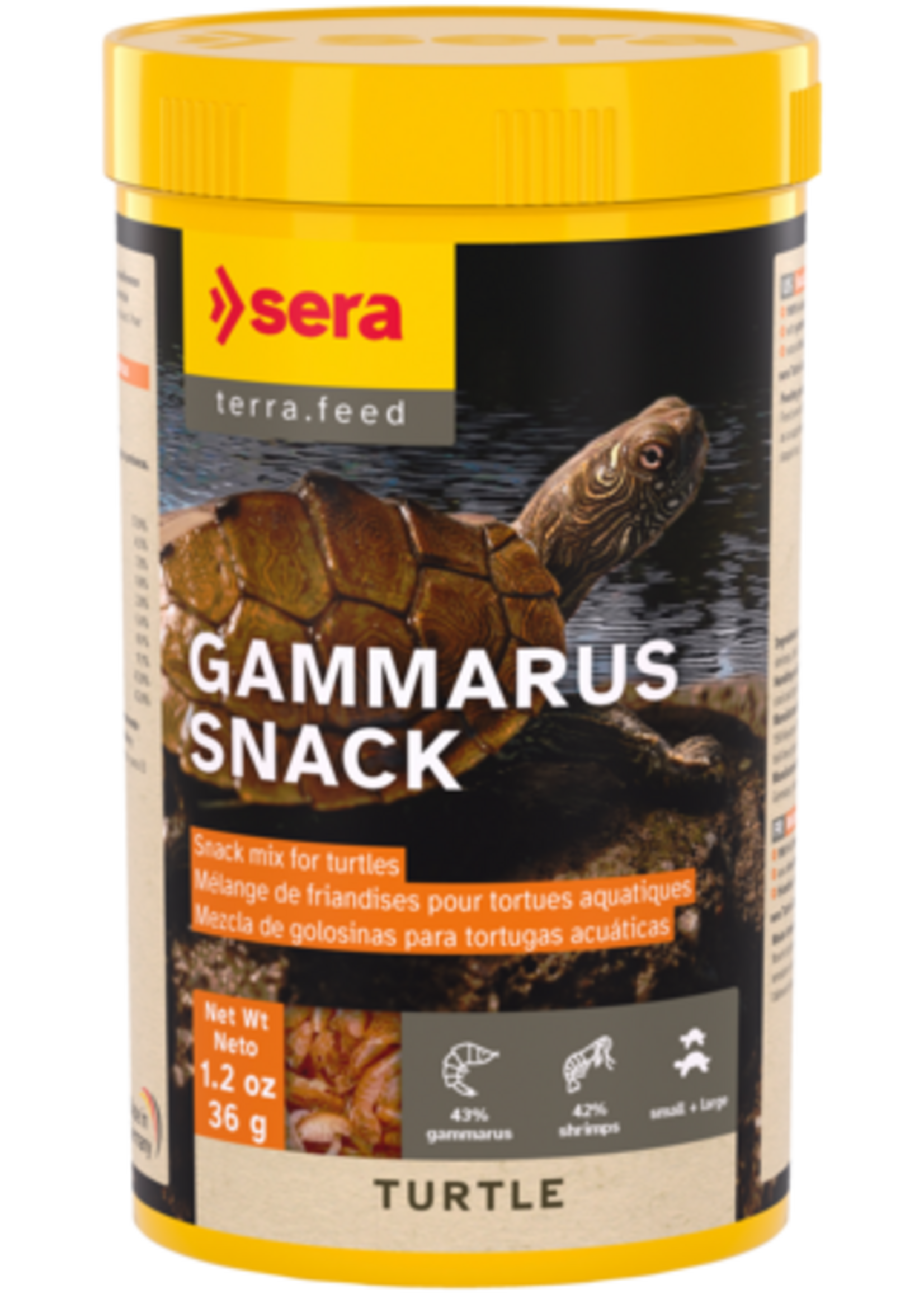 Sera TURTLE GAMMARUS SNACK 36 G