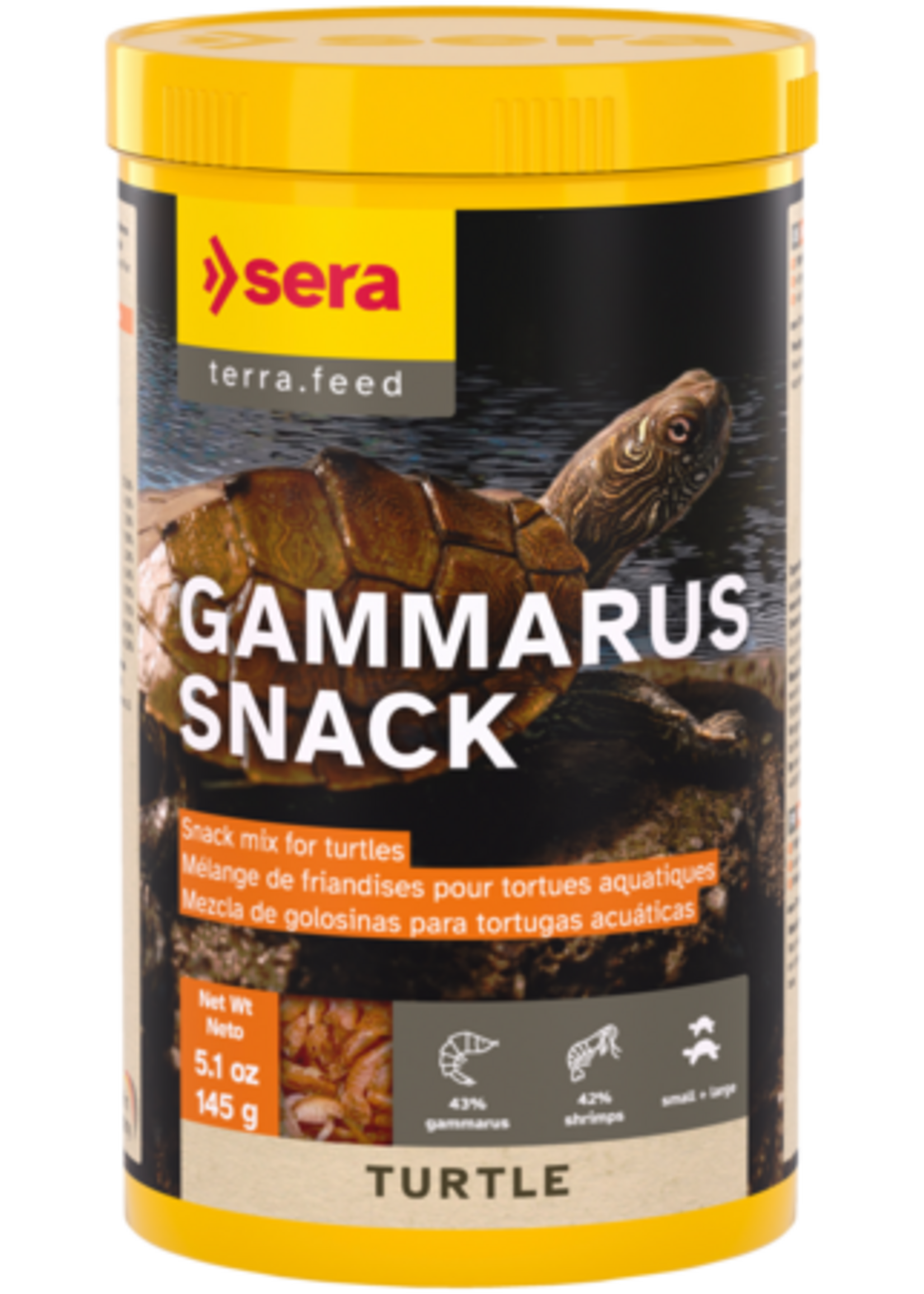 Sera TURTLE GAMMARUS SNACK 145 G