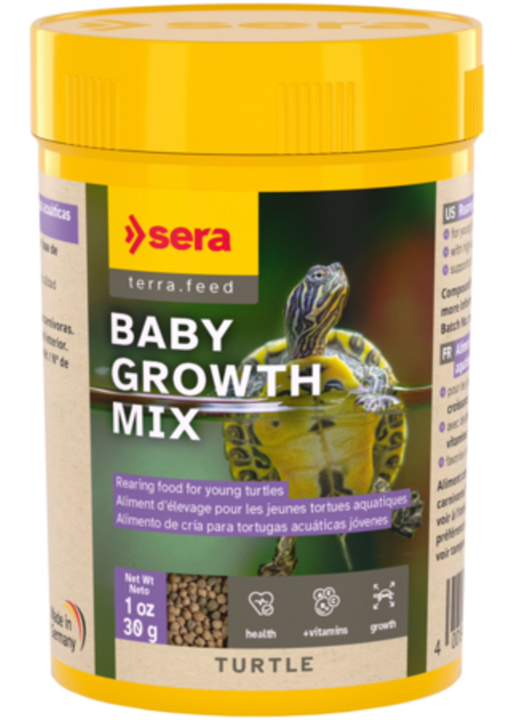 Sera TURTLE BABY GROWTH MIX 30 G