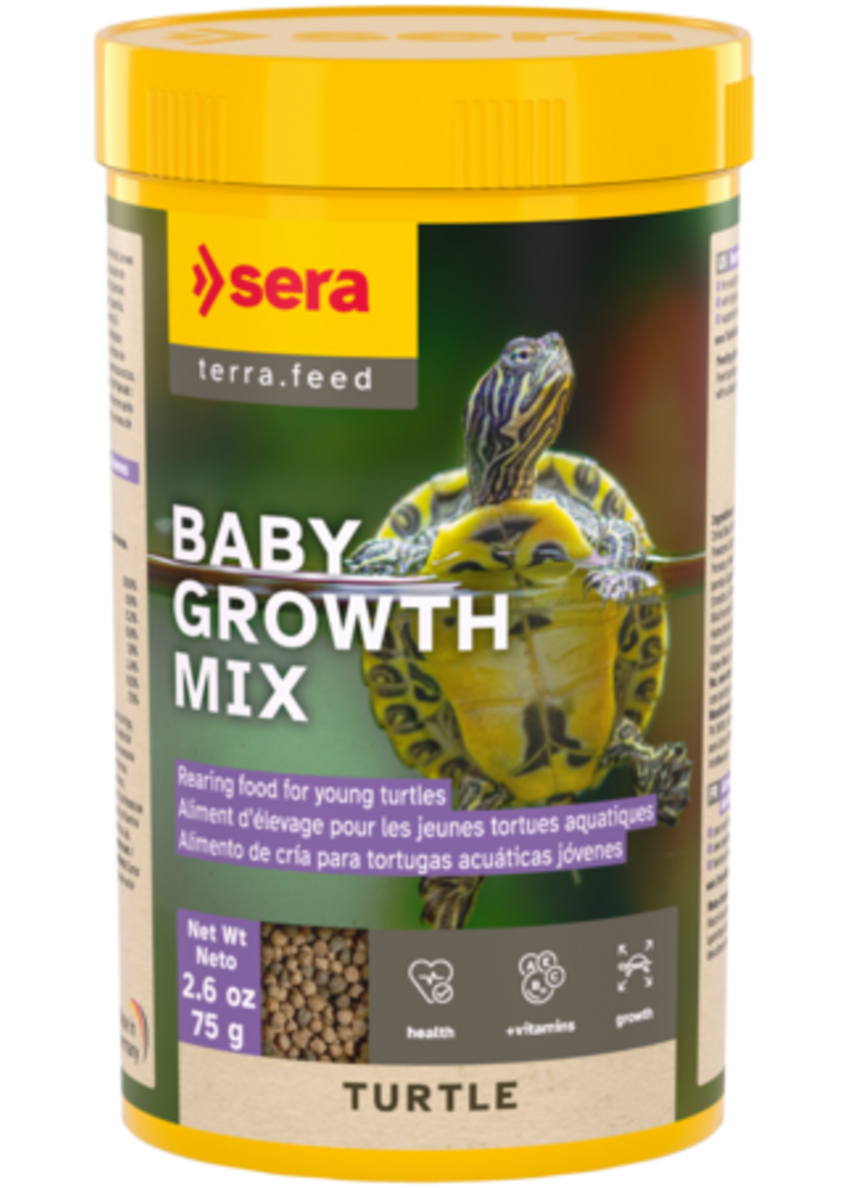 Sera TURTLE BABY GROWTH MIX 75 G