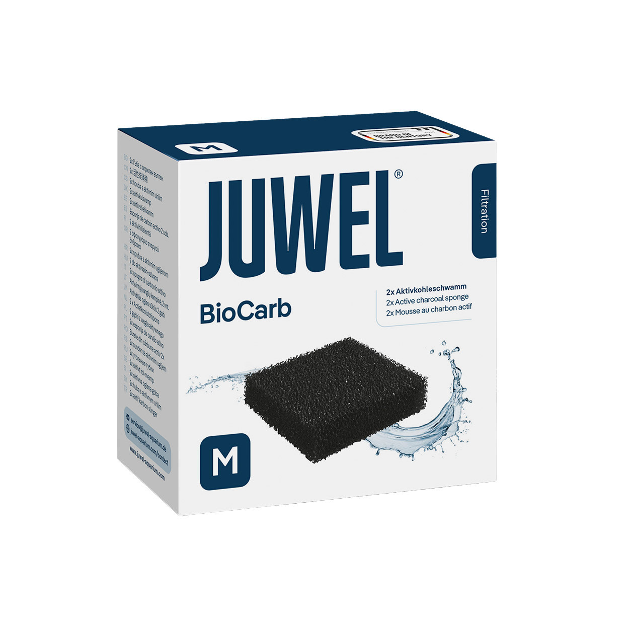 BIO CARB ACTIVE CHARCOAL SPONGE M