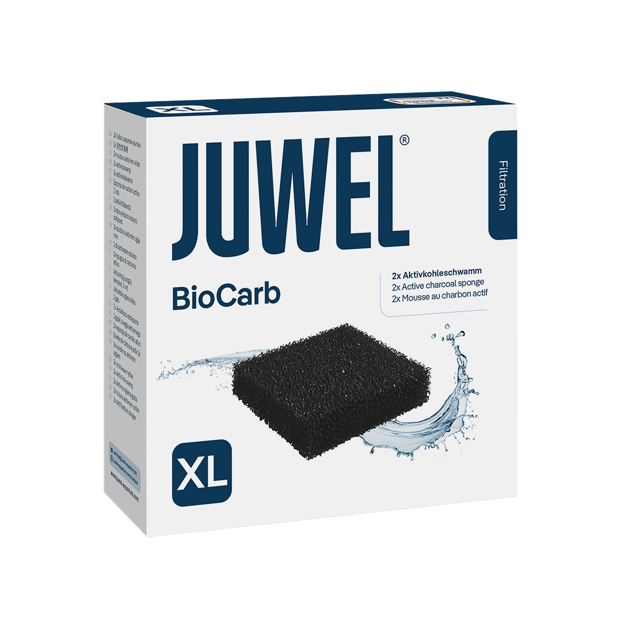 BIO CARB ACTIVE CHARCOAL SPONGE XL