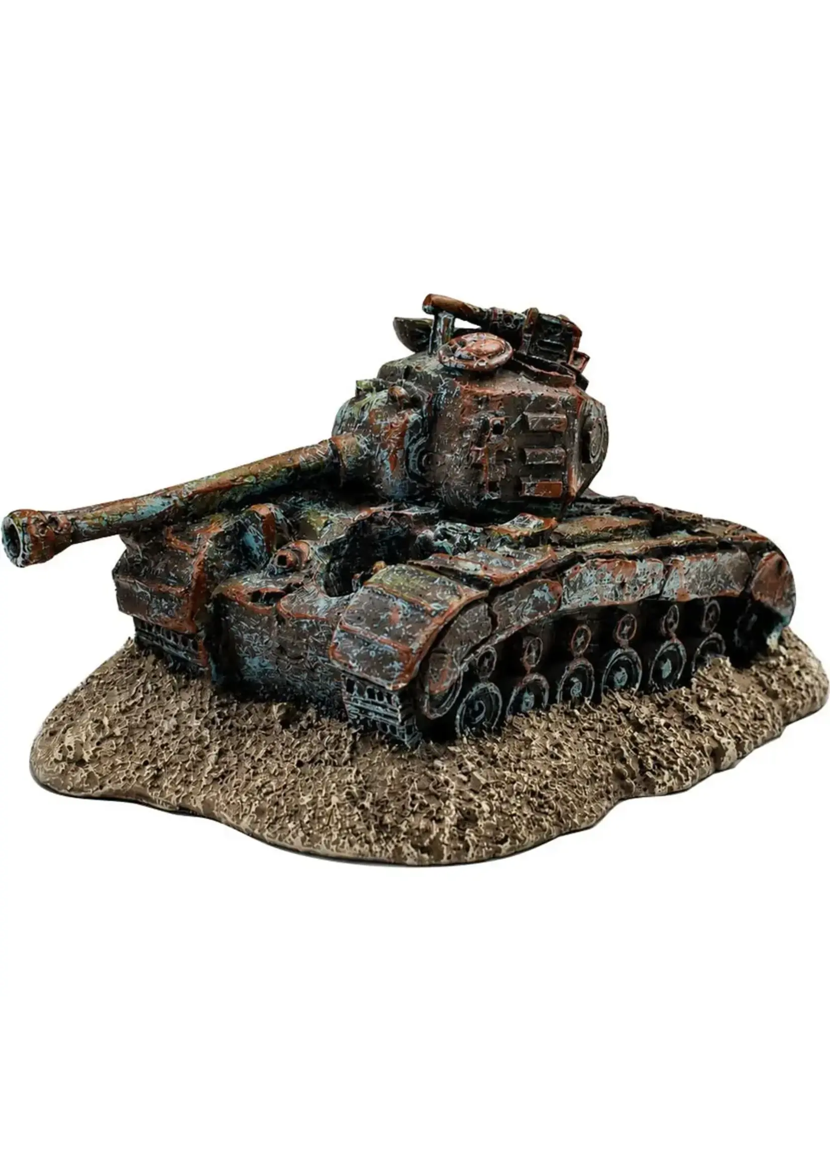 Aquatop SUNKEN ARMY TANK ORNAMENT