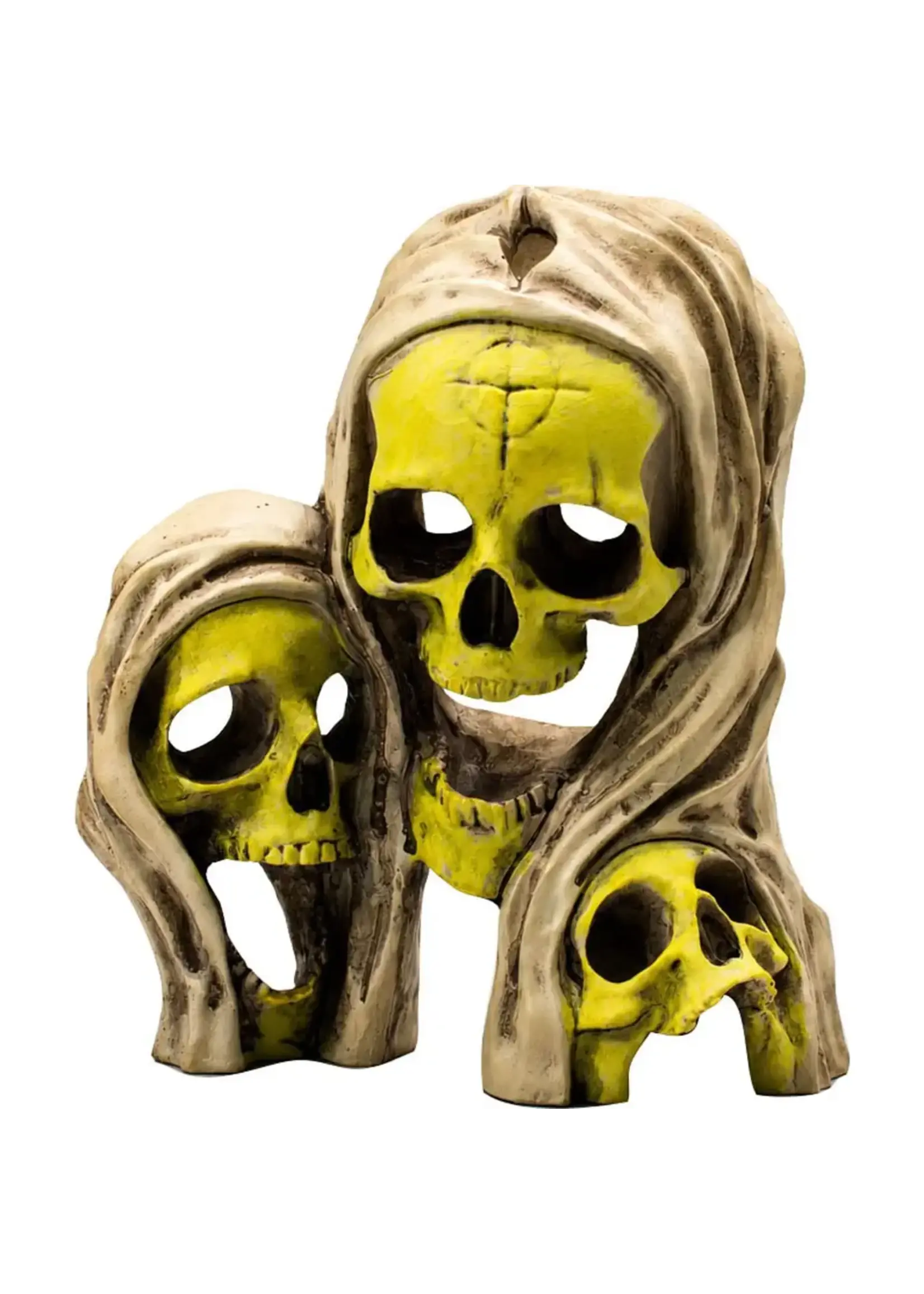 Aquatop GLOWING SKULL TRIO ORNAMENT