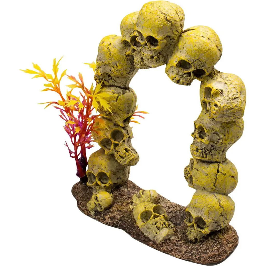 AQUATOP SKULL ARCHWAY ORNAMENT