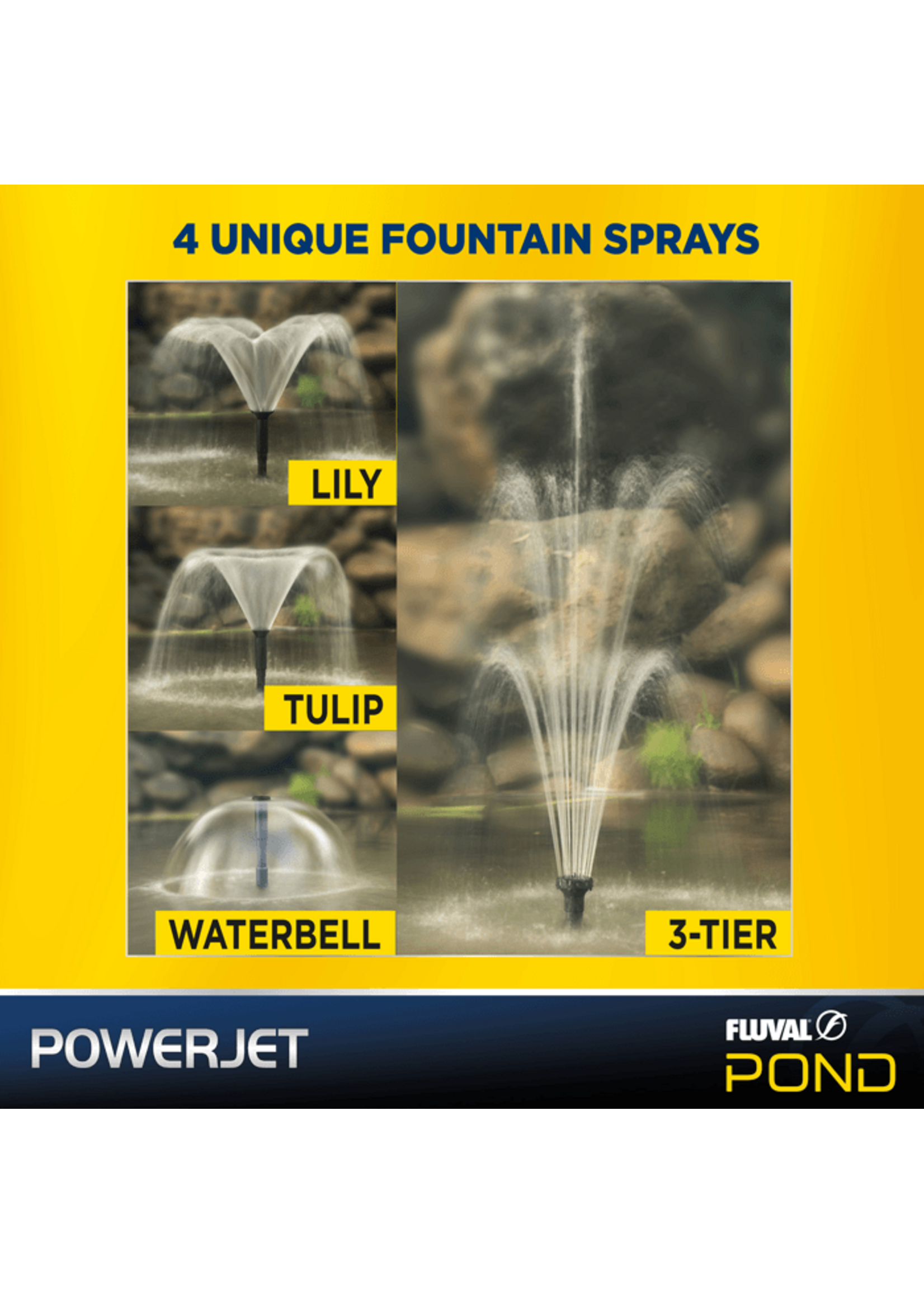 Fluval POWER JET 700 FOUNTAIN POND PUMP