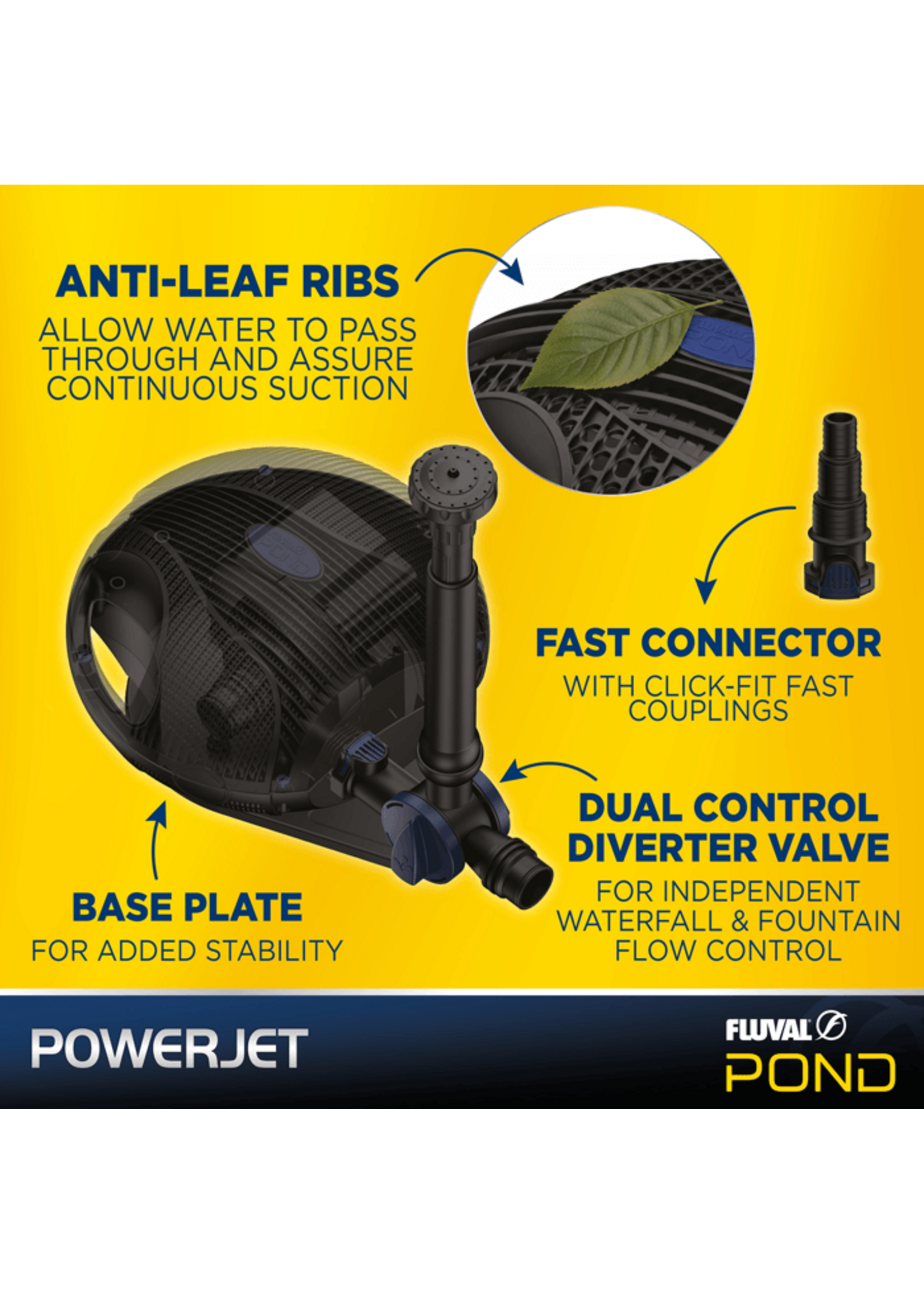 Fluval POWER JET 700 FOUNTAIN POND PUMP