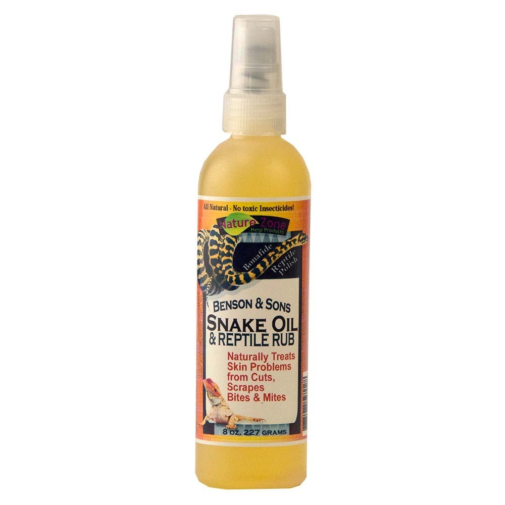 BENSON & SONS SNAKE OIL REPTILE RUB 8OZ