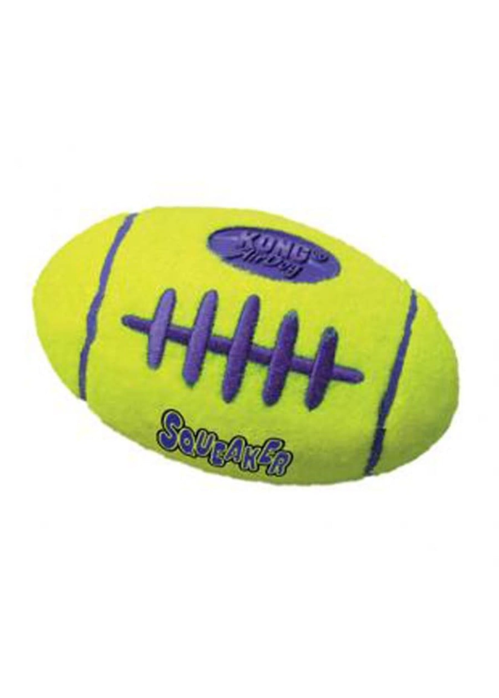 Kong AIR DOG SQUEAKER FOOTBALL DOG TOY LG