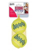 Kong AIR DOG SQUEAKER TENNIS BALL DOG TOY LG 2 PK
