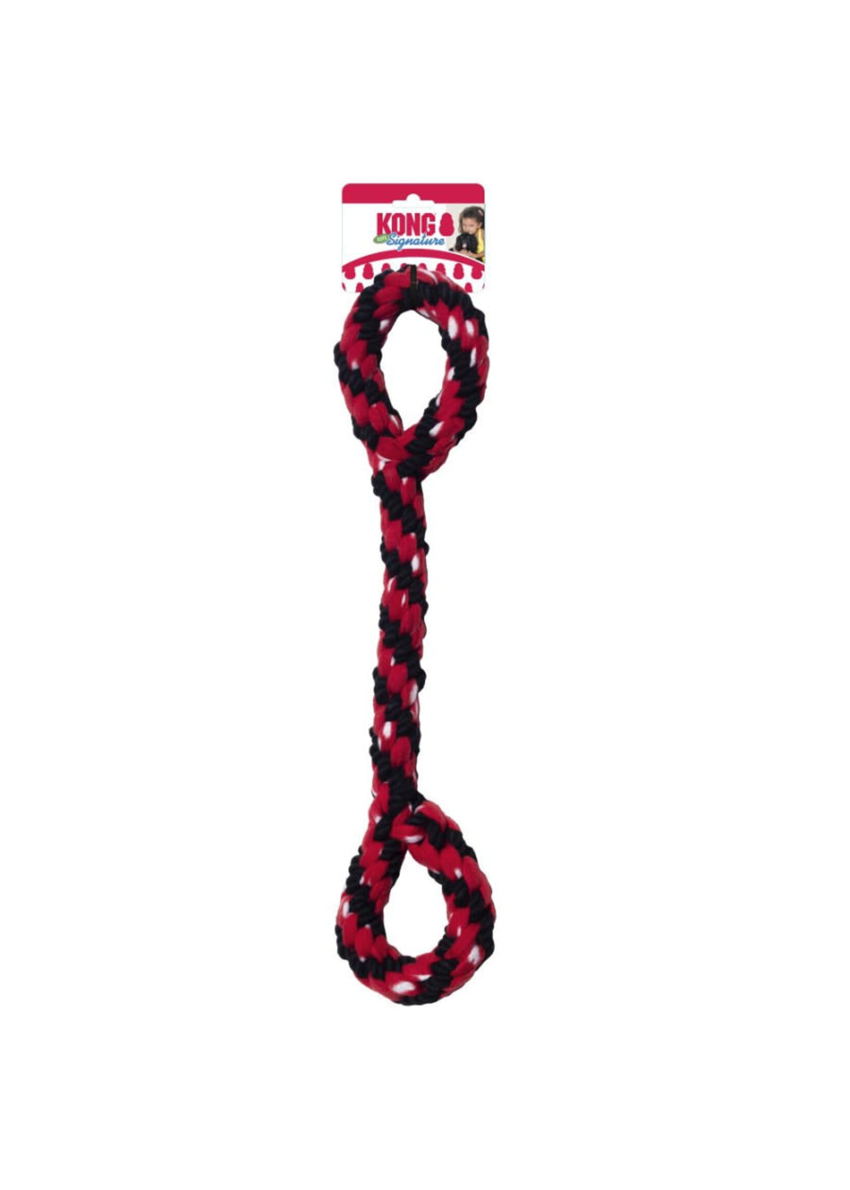 Kong SIGNATURE ROPE DOUBLE TUG DOG TOY 22"