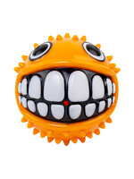 Kong GRINZ PUFFER FISH DOG TOY ORANGE MD