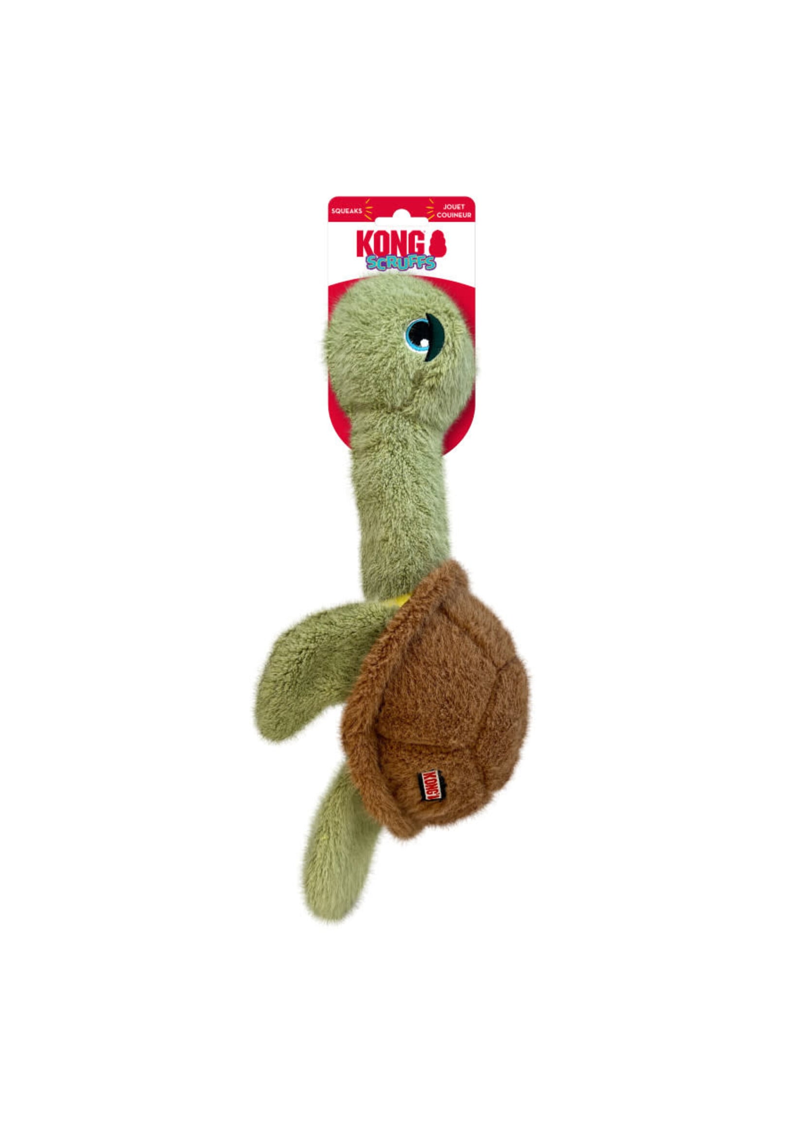 Kong SCRUFFS TURTLE DOG TOY MD