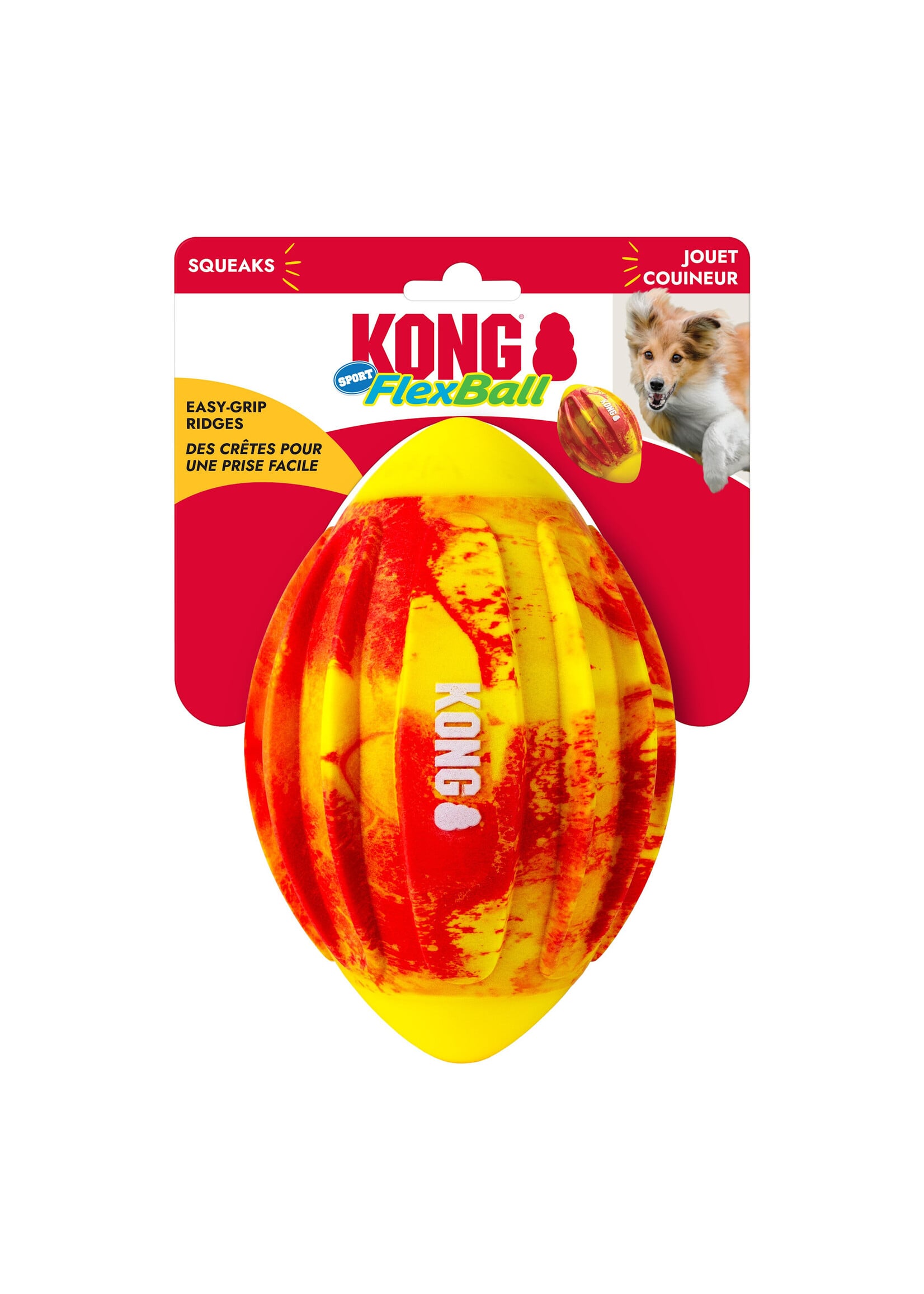 Kong TOY FLEXBALL FOOTBALL MD