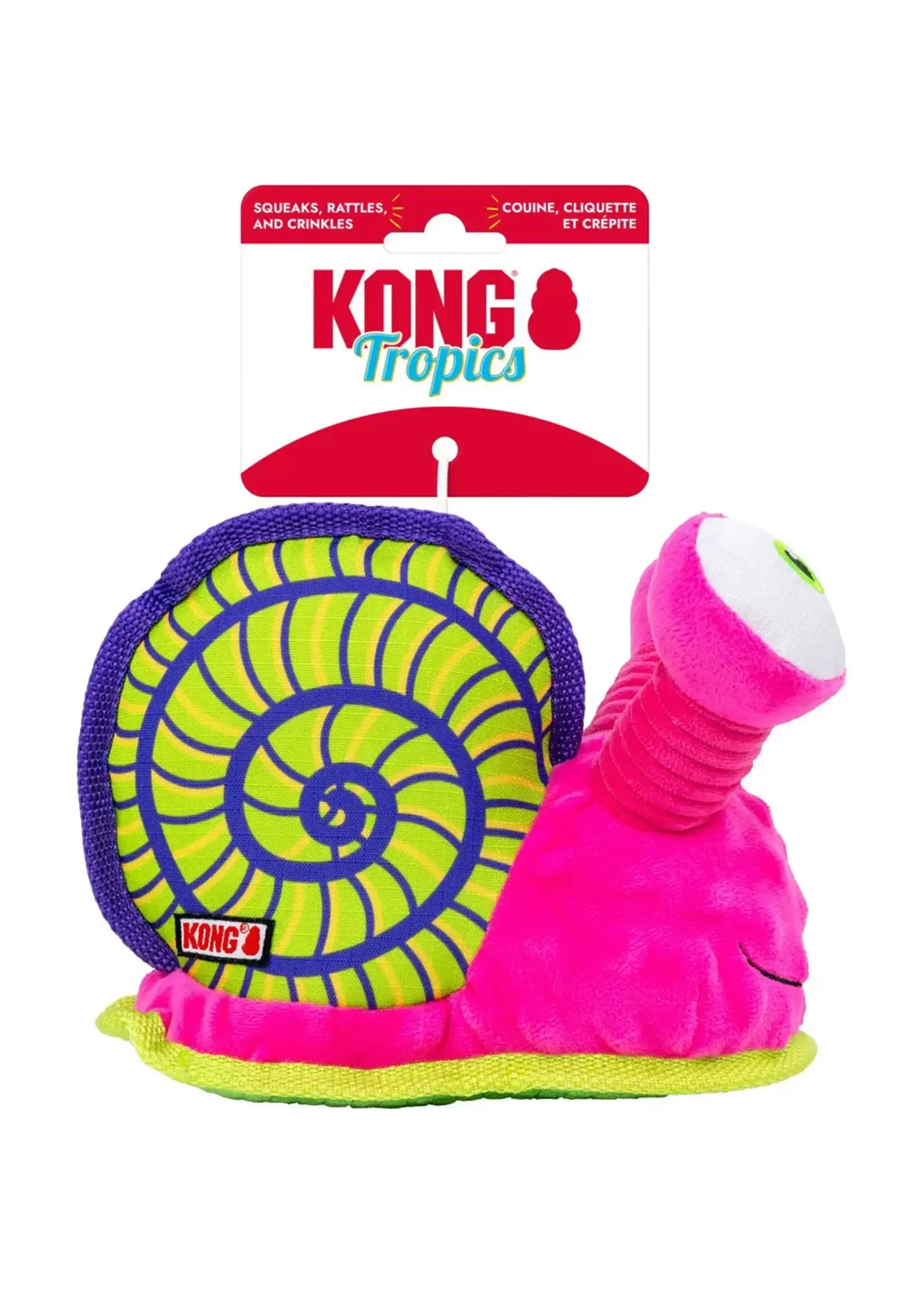 Kong TROPIC RATTLZ SNAIL M