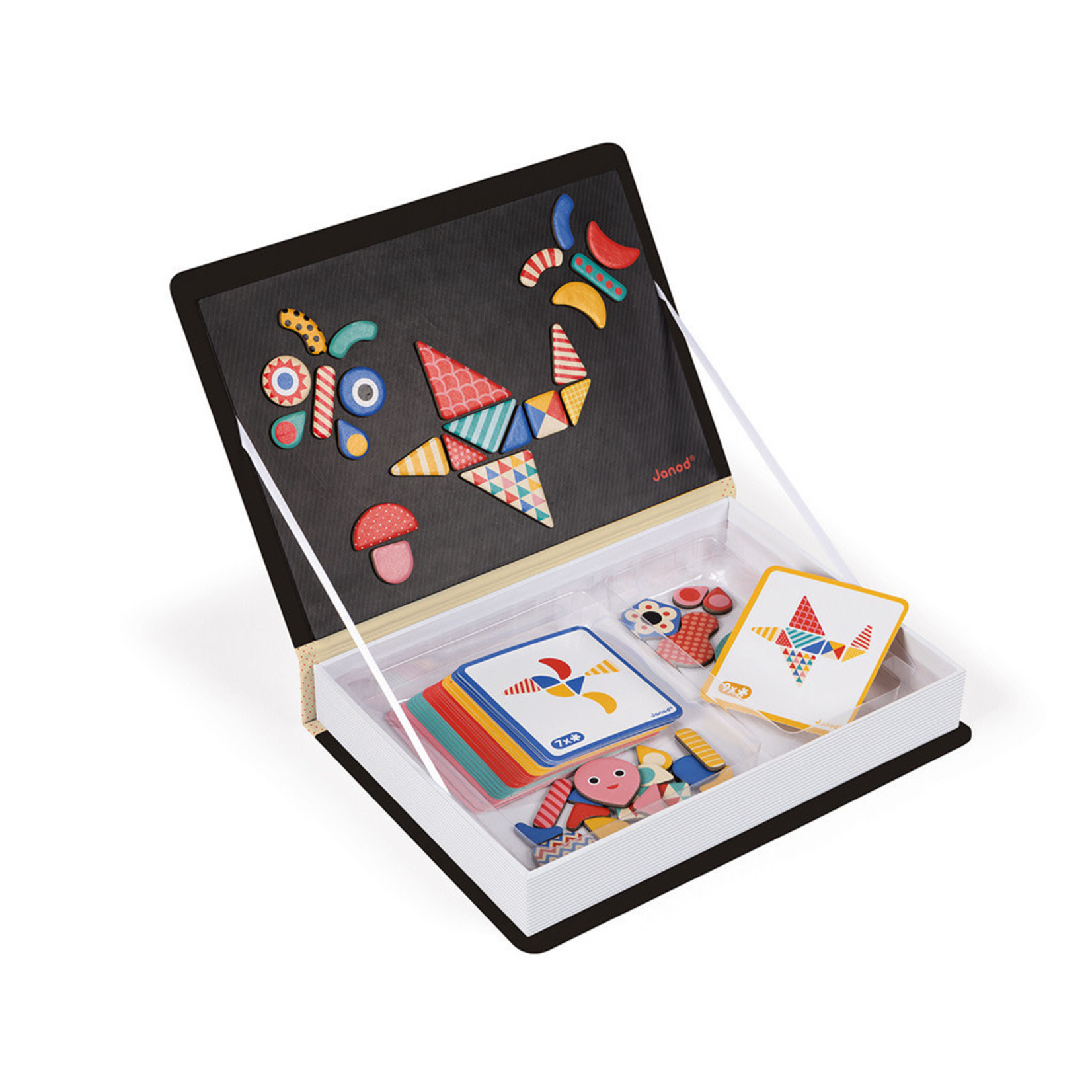 Janod JANOD - 'Moduloform' Magneti'book- 43 Magnets / 30 Cards