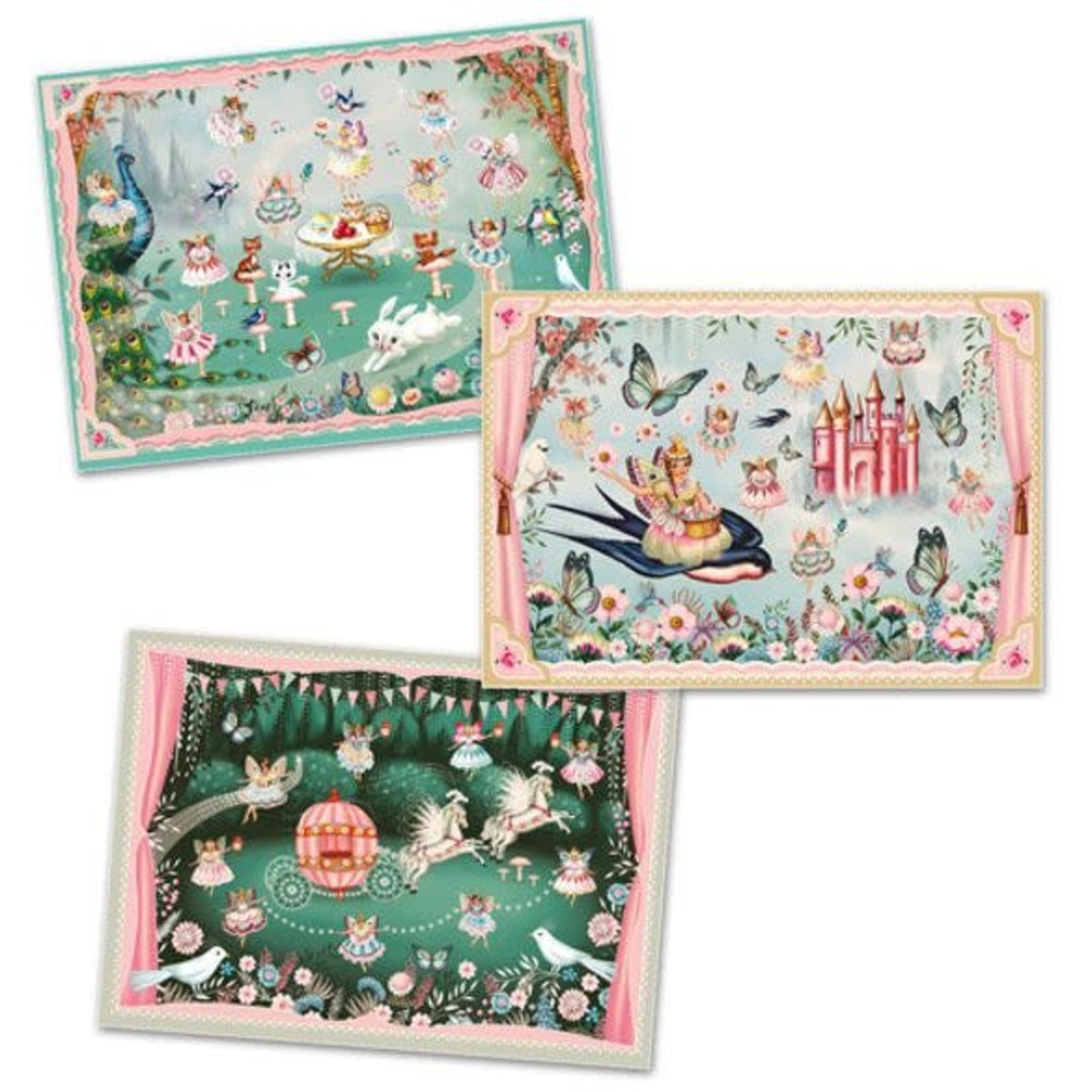 Djeco DJECO - 90 decals 'FairyLand'