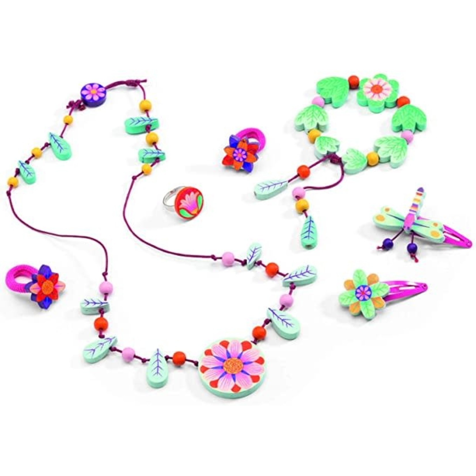 Djeco DJECO - Jewelry box set 'Flower paradise'