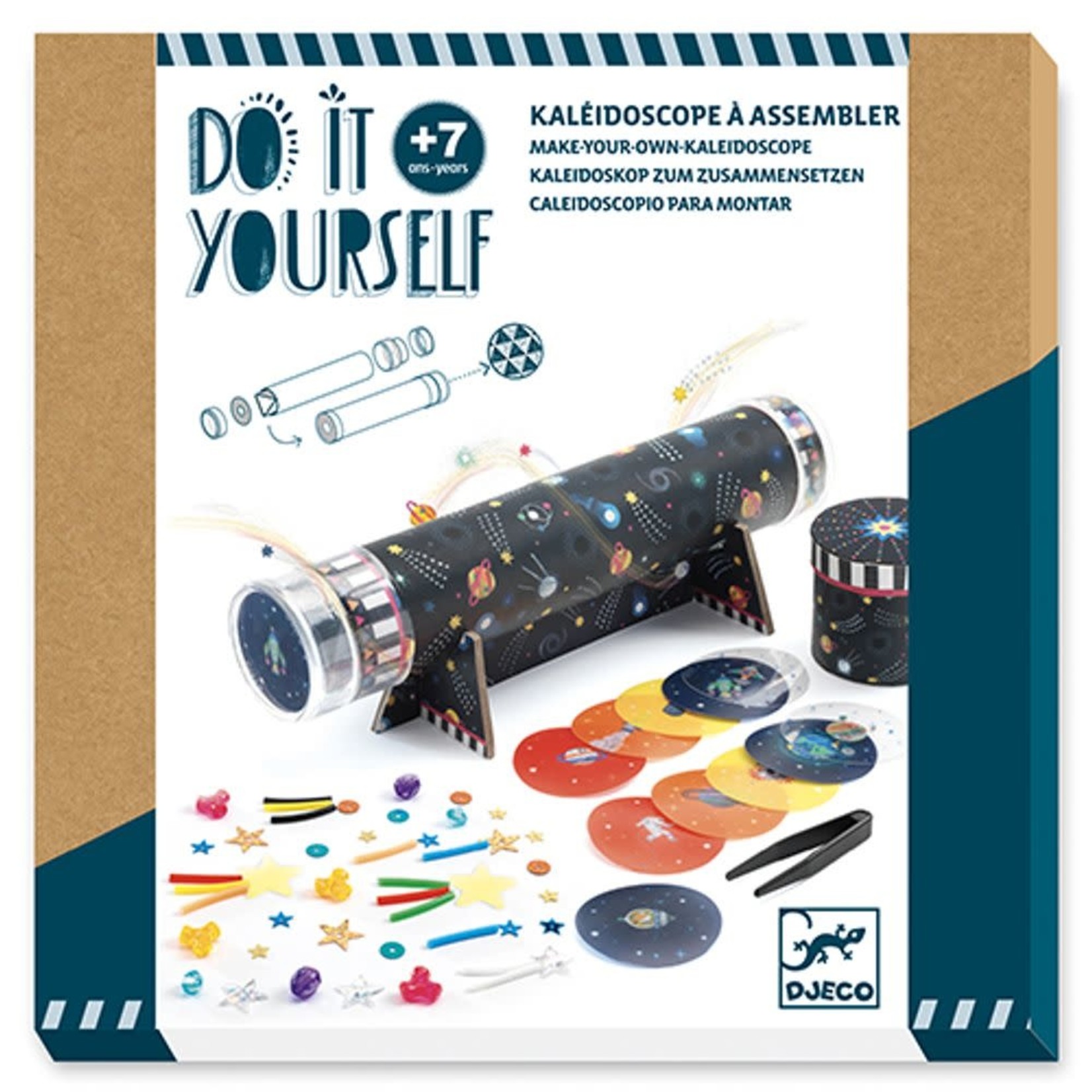 Djeco DJECO - DIY Kaleidoscope 'Space Immersion'