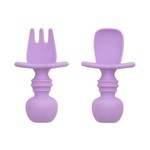 Bumkins BUMKINS - Silicone Chewtensils - Lavender