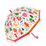Djeco DJECO - Transparent Kid Sized Umbrella 'Forêt'