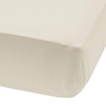 Perlimpinpin PERLIMPINPIN - Crib fitted cotton sheet - Taupe