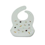 Loulou Lollipop LOULOU LOLLIPOP - Silicone Bib Printed - Sushi