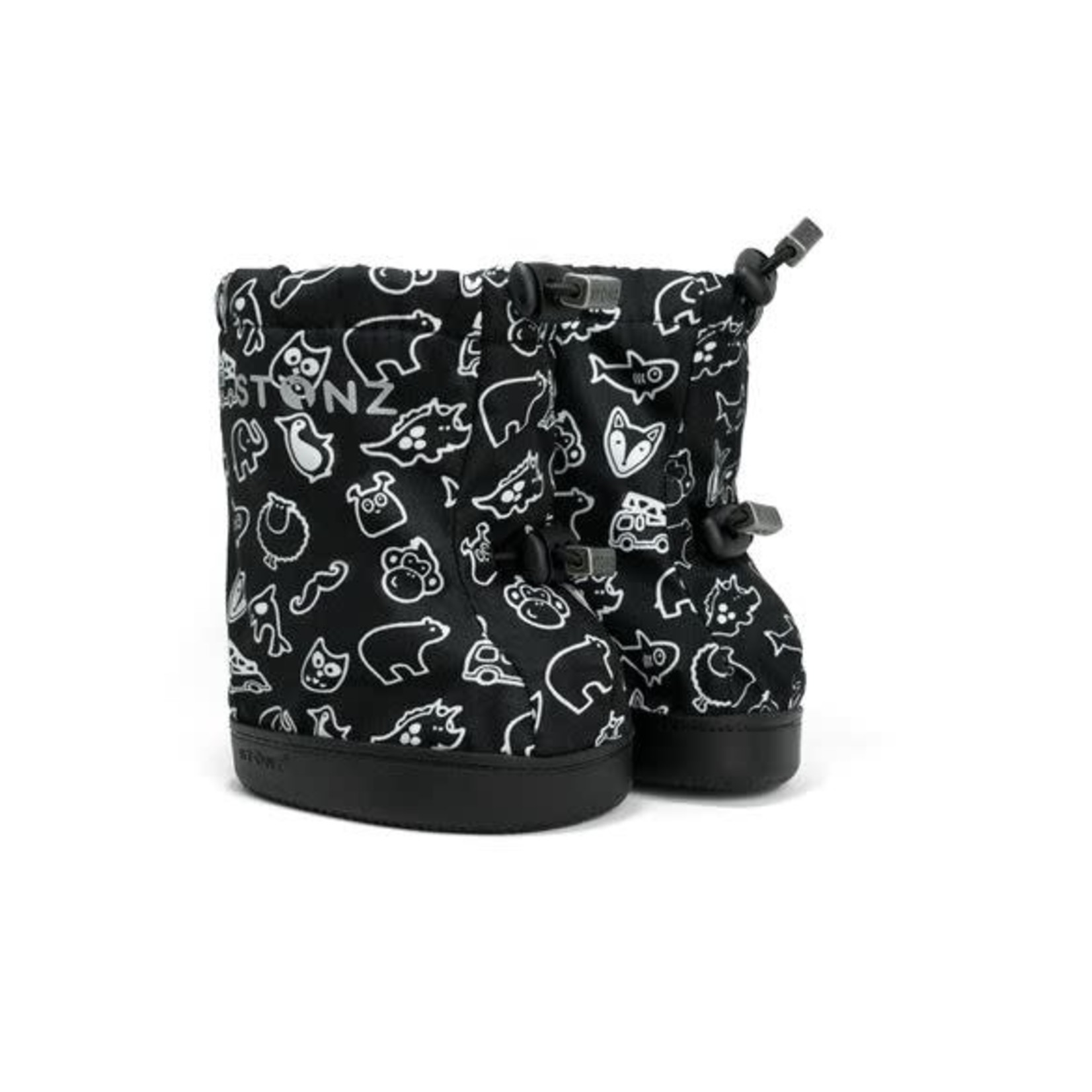 Stonz STONZ - Fleece-lined booties 'Stonz print'