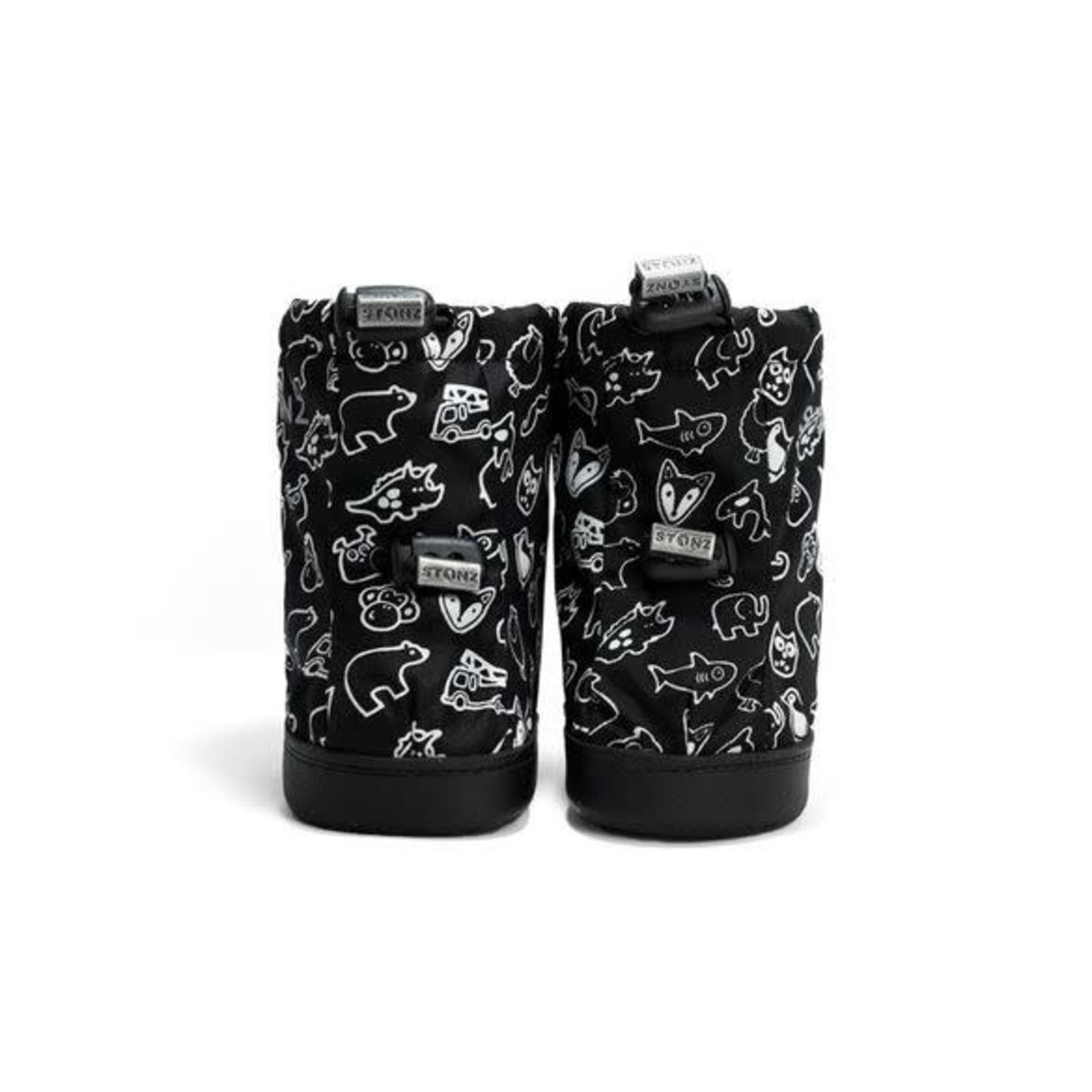 Stonz STONZ - Fleece-lined booties 'Stonz print'