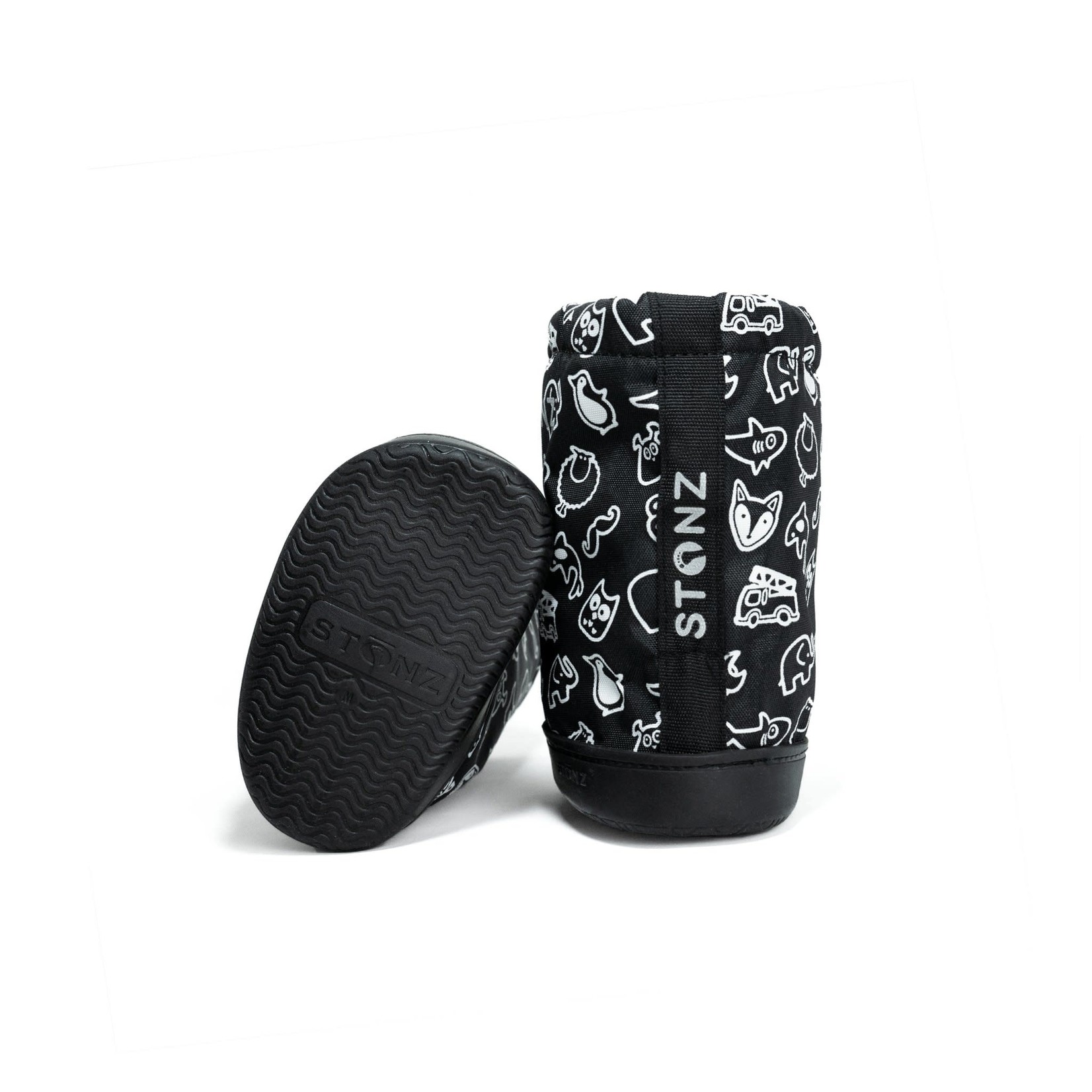 Stonz STONZ - Fleece-lined booties 'Stonz print'