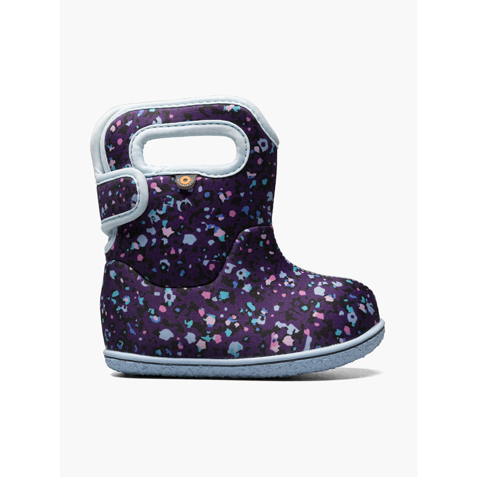 BOGS BOGS - Insulated fall/spring rainboots 'Baby Bogs - Purple Multi'