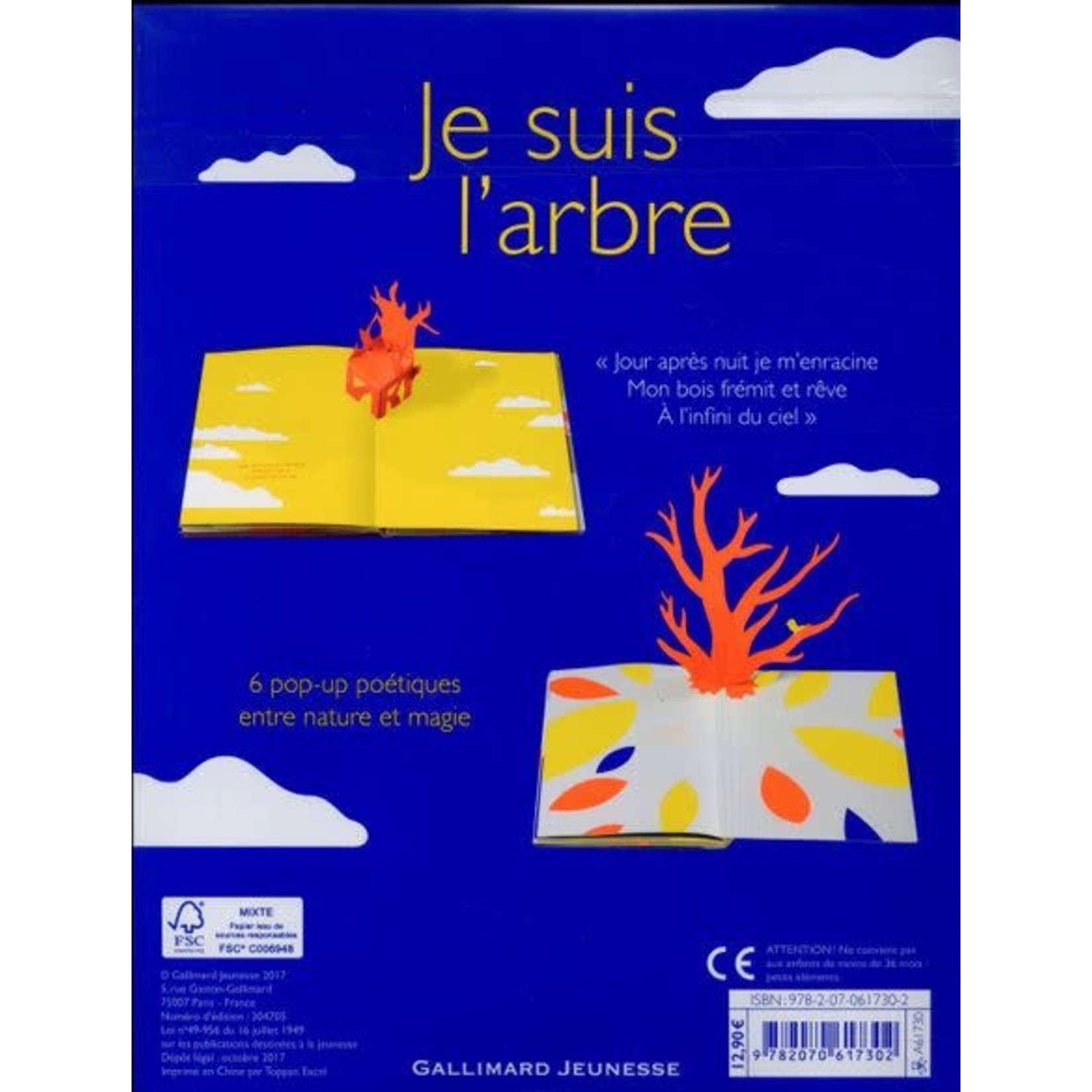 Gallimard Jeunesse (Éditions) GALLIMARD JEUNESSE  - Je suis l'arbre (Livre pop-up)