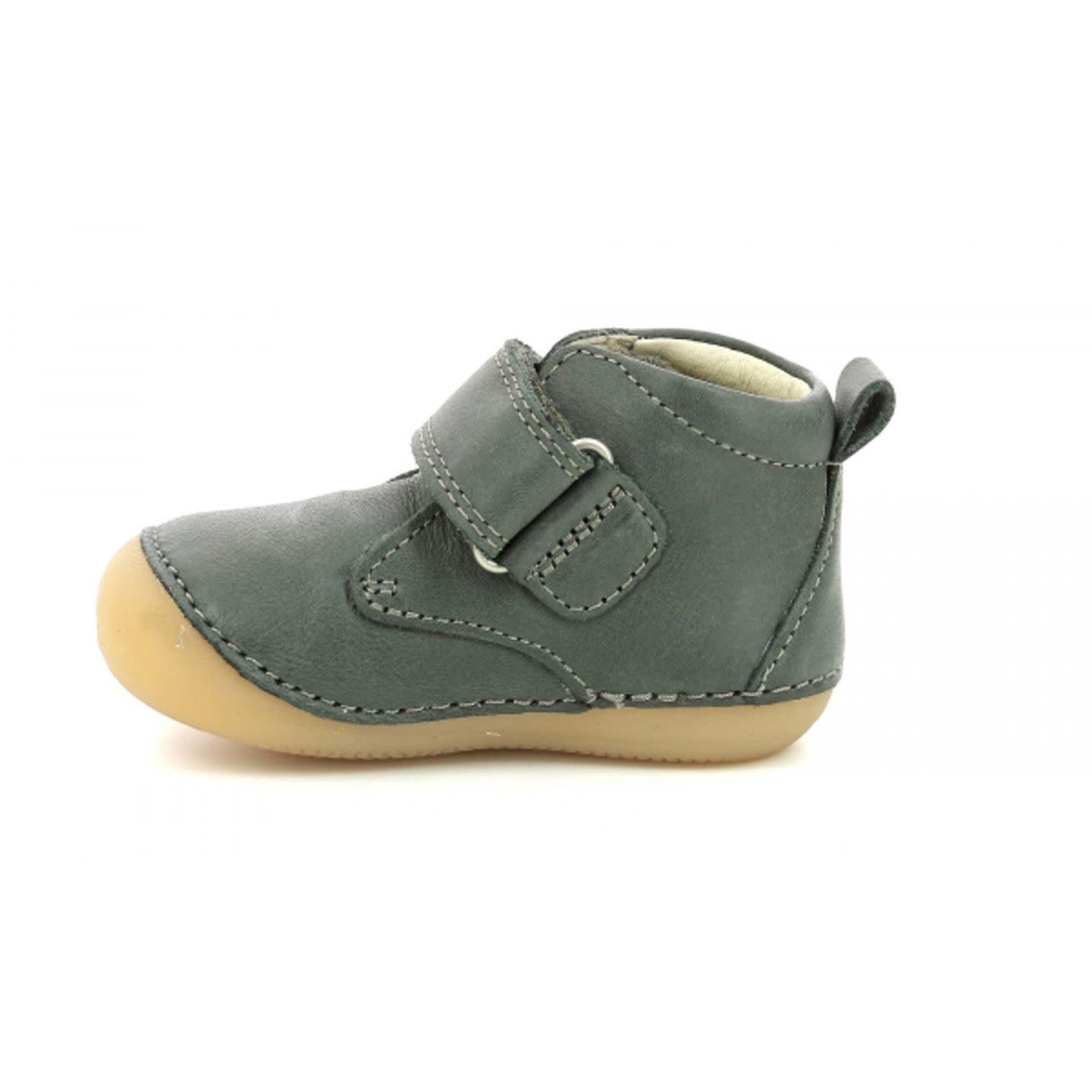 Kickers KICKERS - Leather shoes 'Sabio - Kaki'