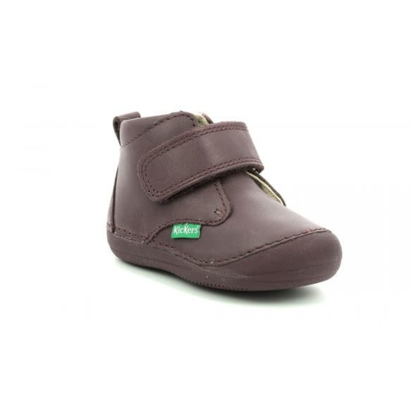 Kickers KICKERS - Leather shoes 'Sabio - Dark Violet'
