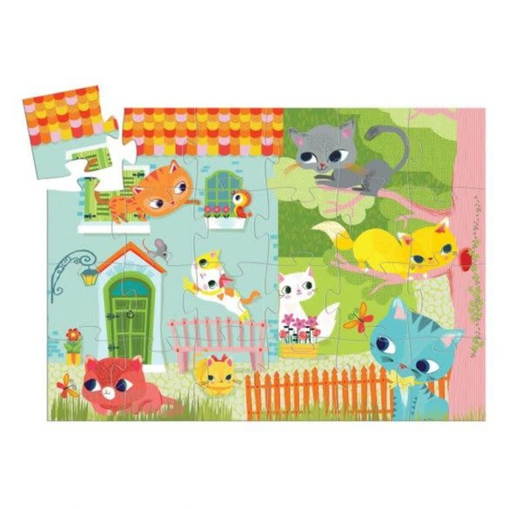 Djeco DJECO - 'Pachat and his friends' 24-Pieces Puzzle