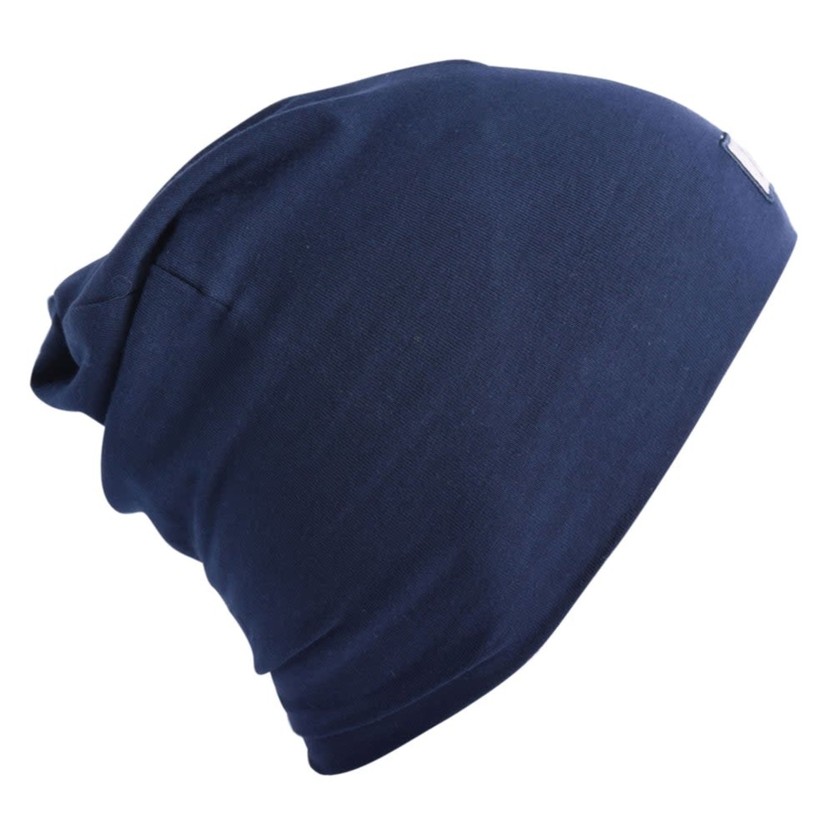 L&P L&P - Cotton beanie 'Boston - Plain navy'