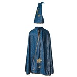 Great Pretenders GREAT PRETENDERS - Cape et chapeau de sorcier "Starry Night"  (2 tailles)