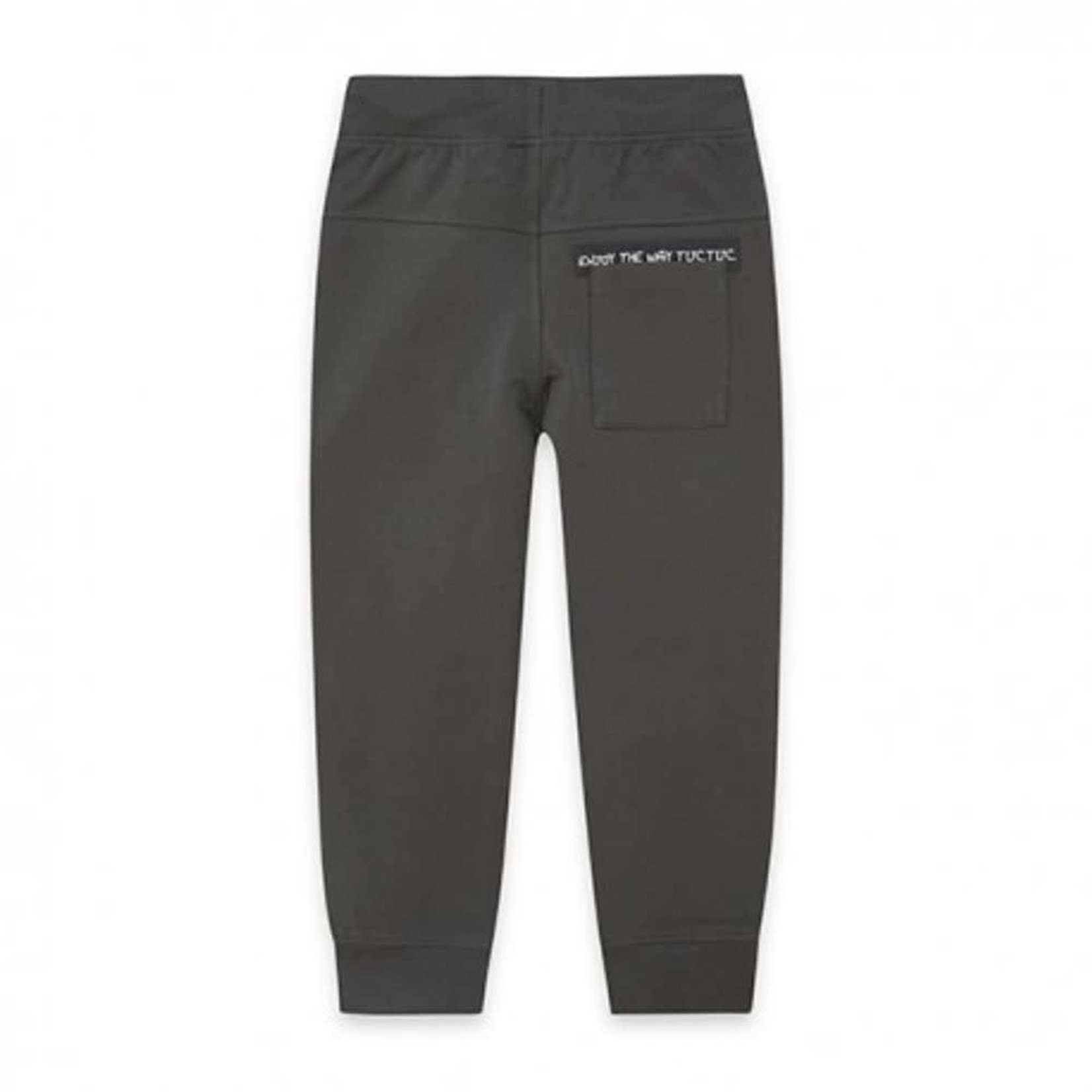 TucTuc TUC TUC - Charcoal jogging pants with pockets 'Basicos'