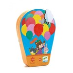 Djeco DJECO - 16 piece silhouette puzzle 'The hot air balloon'